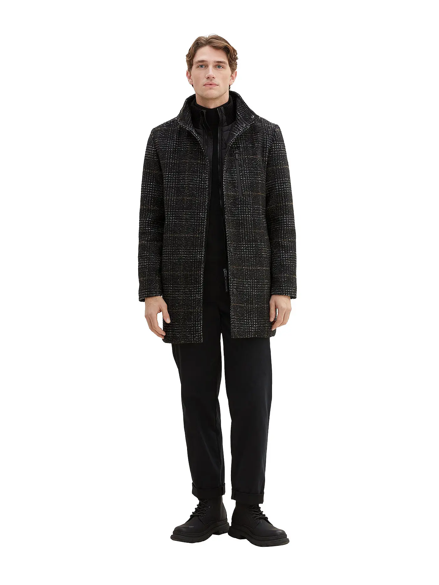 TOM TAILOR | Mantel | grau