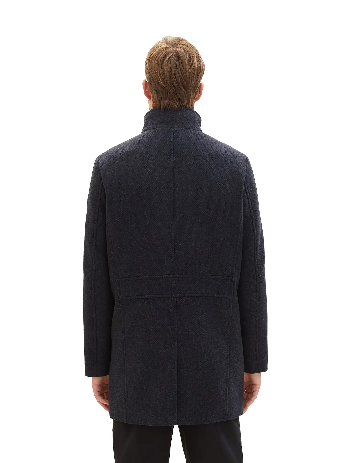 TOM TAILOR | Mantel | dunkelblau