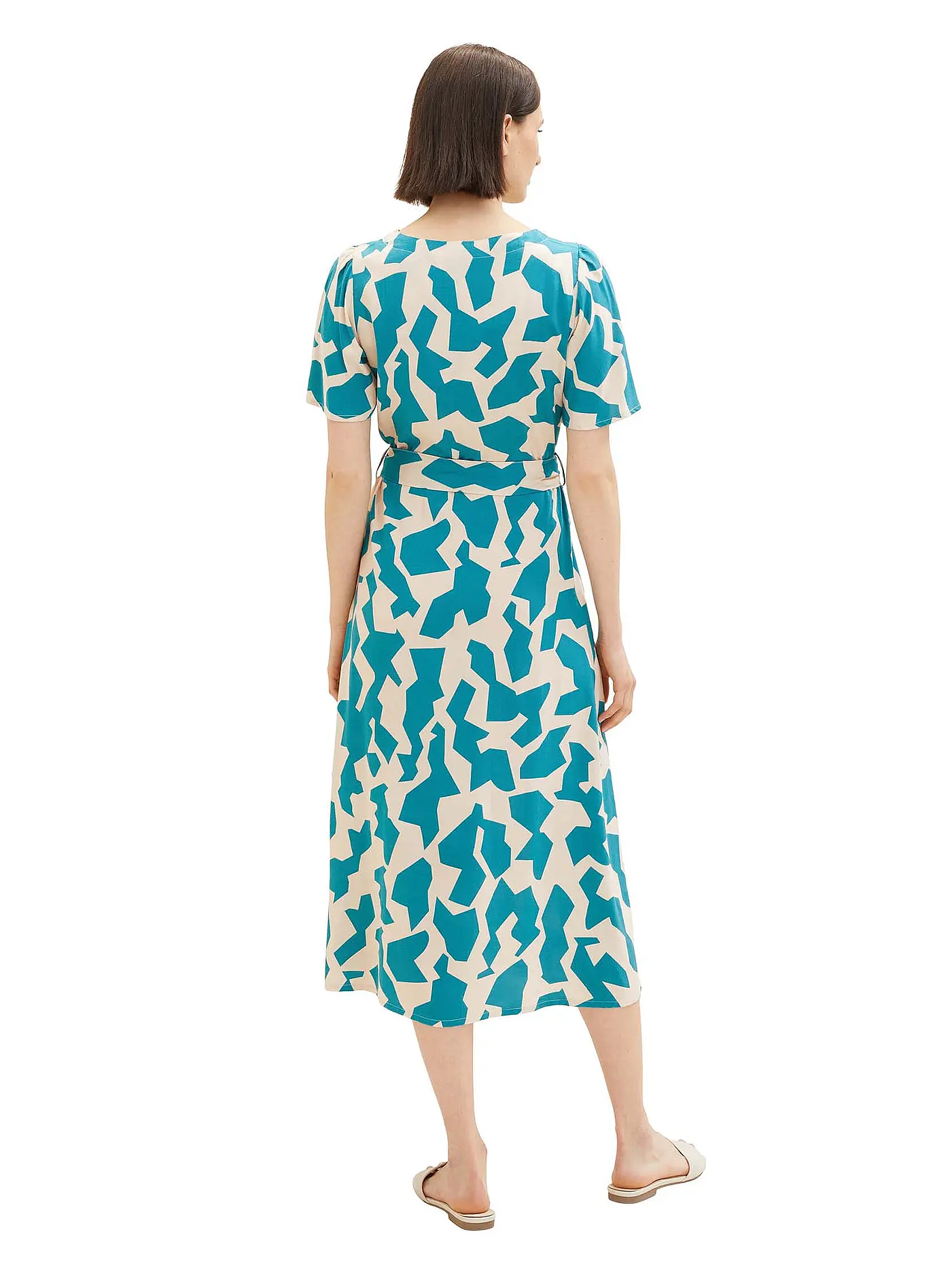 TOM TAILOR | Midikleid | petrol