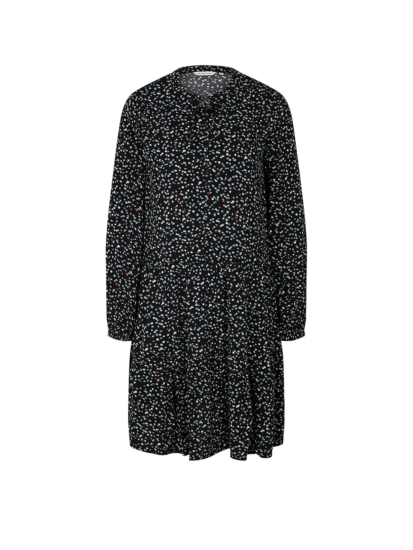 TOM TAILOR | Minikleid | schwarz