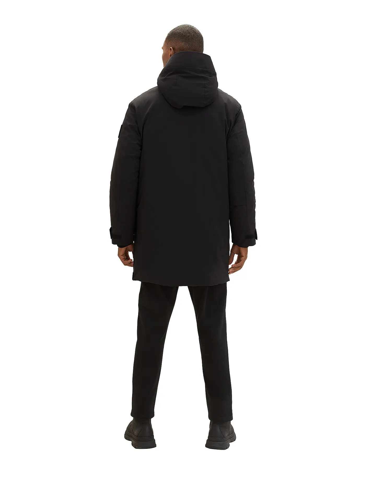TOM TAILOR | Parka | schwarz