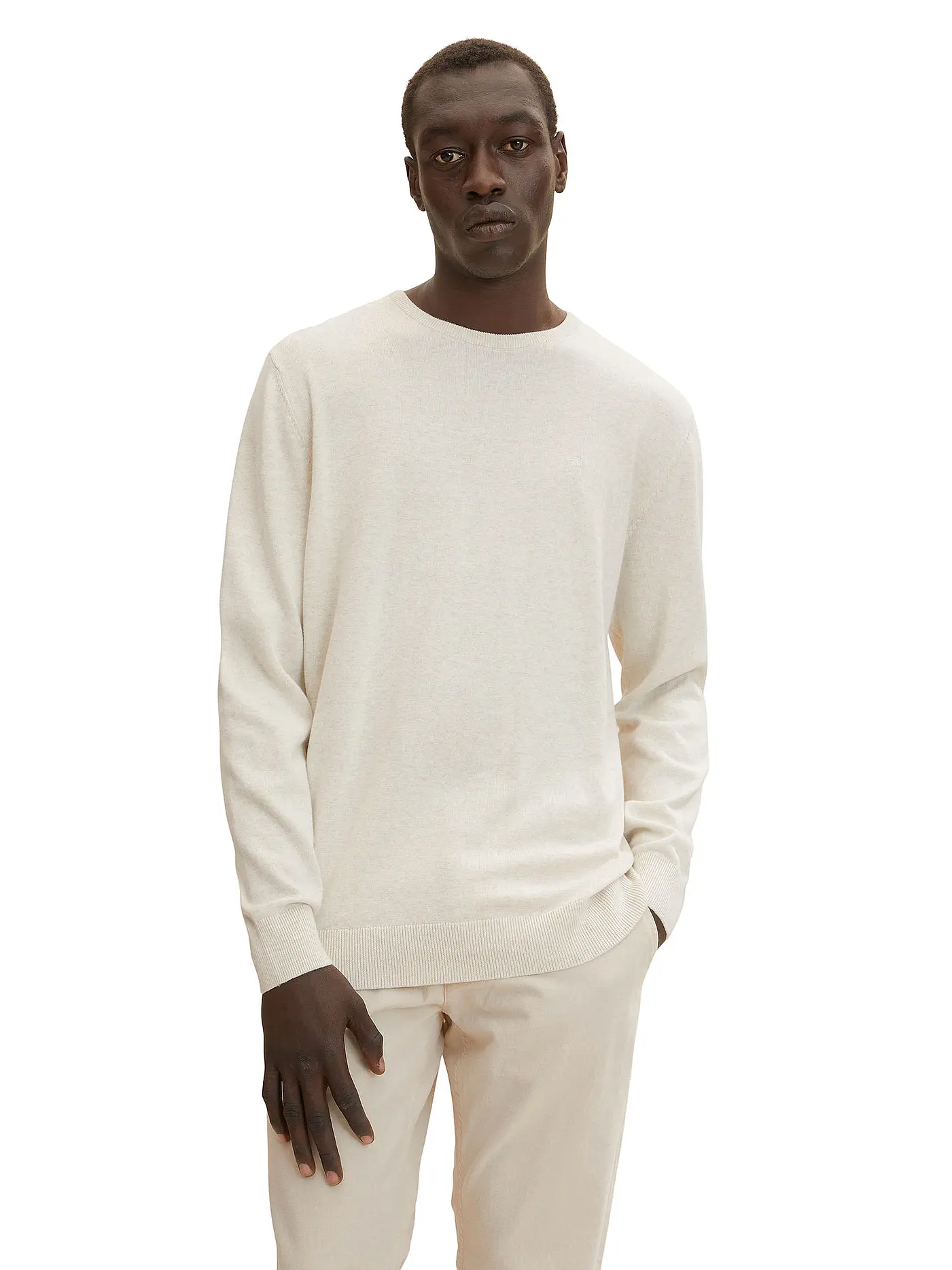 TOM TAILOR | Pullover | weiss