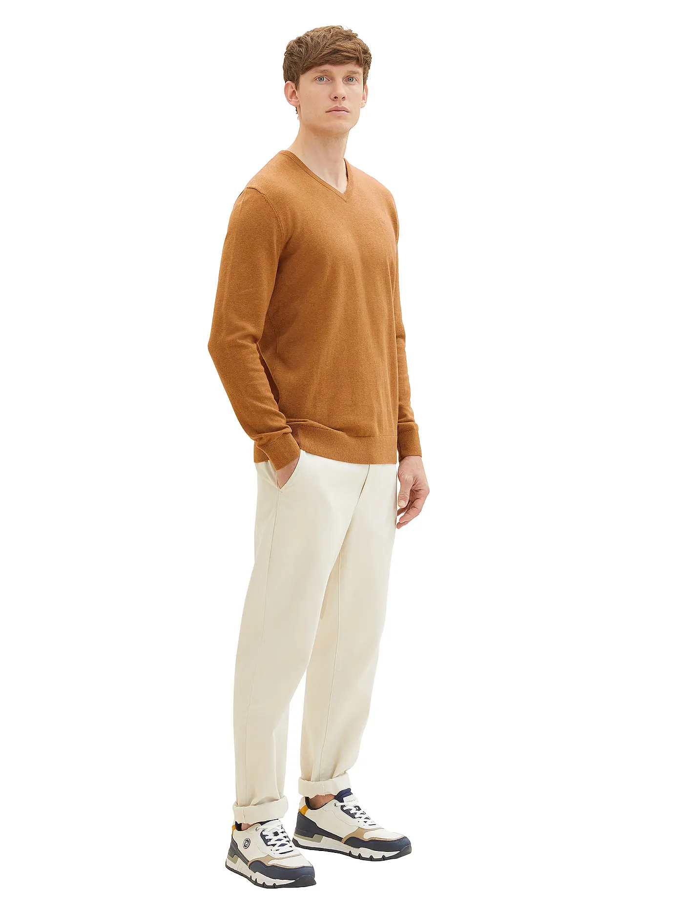 TOM TAILOR | Pullover | camel