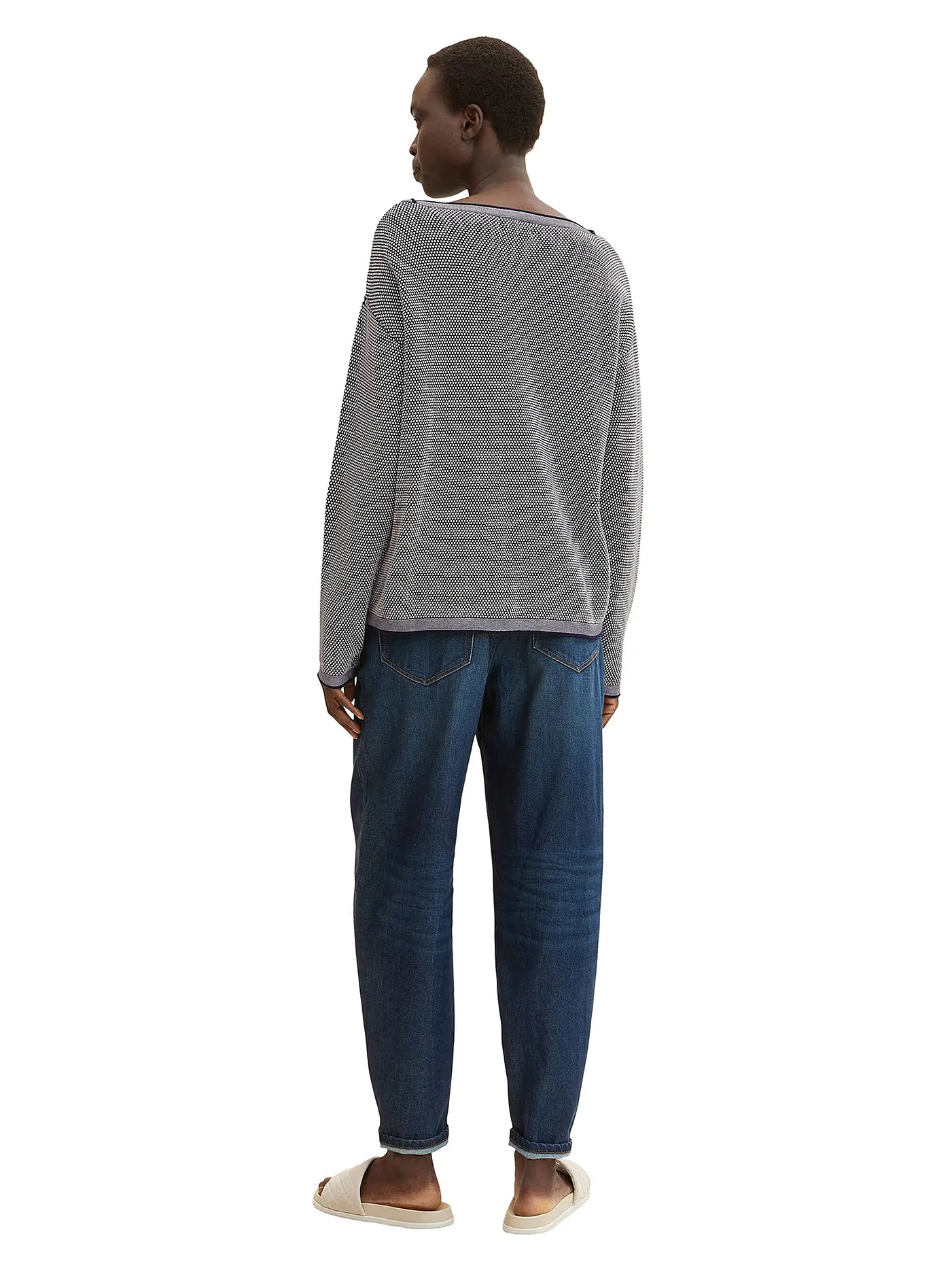 TOM TAILOR | Pullover | dunkelblau
