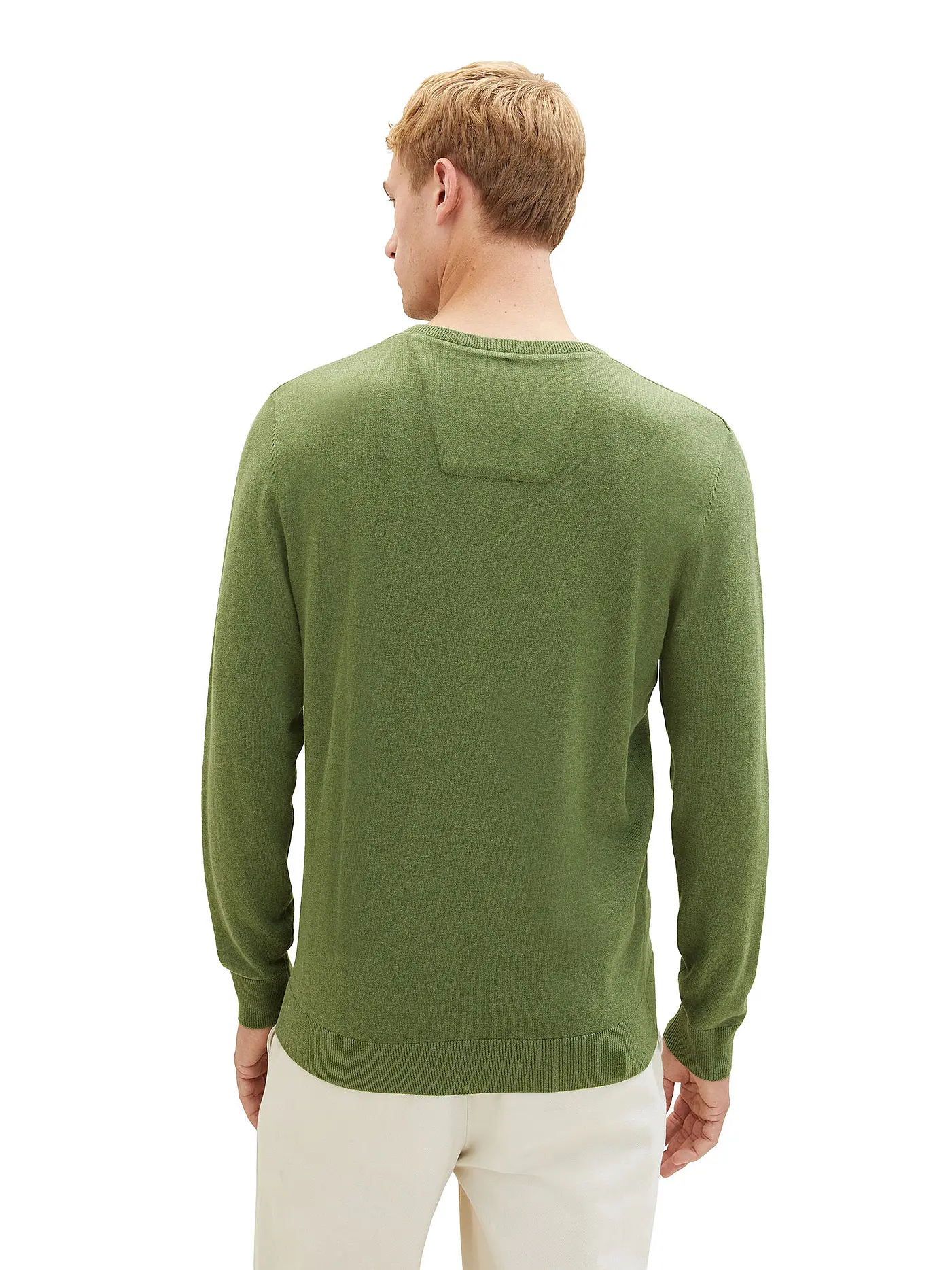 TOM TAILOR | Pullover | dunkelgrün