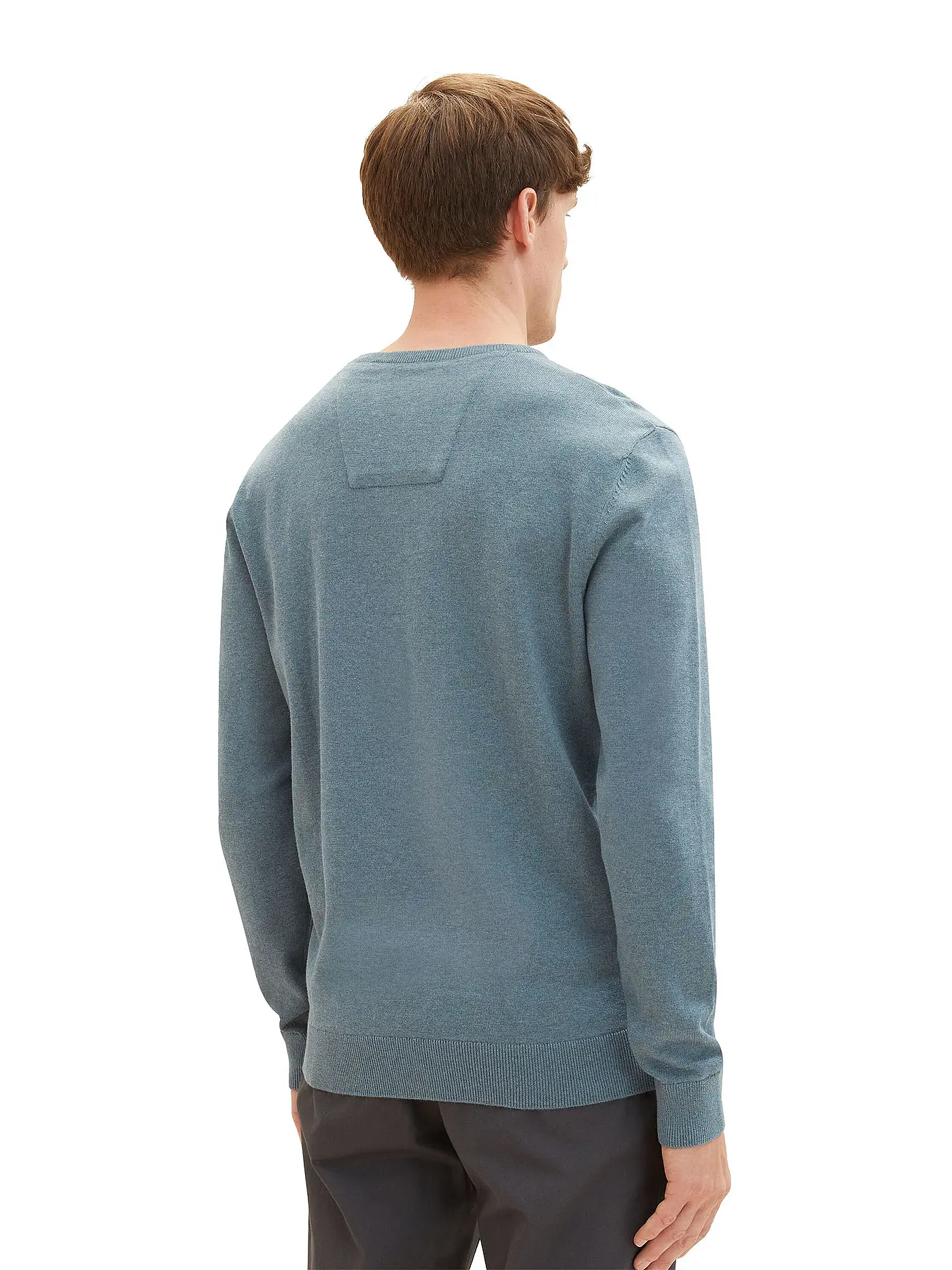 TOM TAILOR | Pullover | petrol