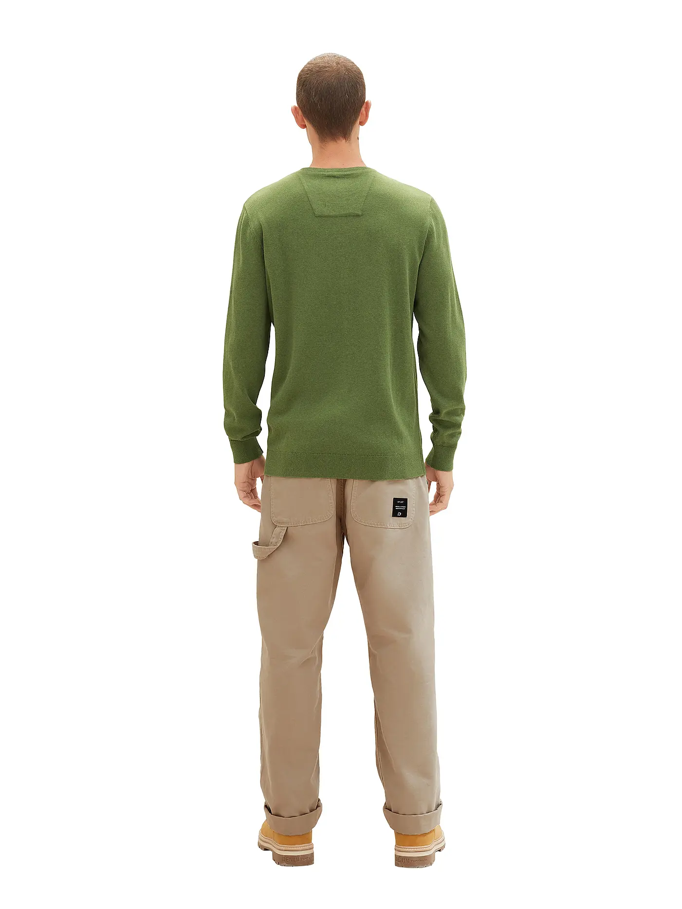 TOM TAILOR | Pullover | dunkelgrün