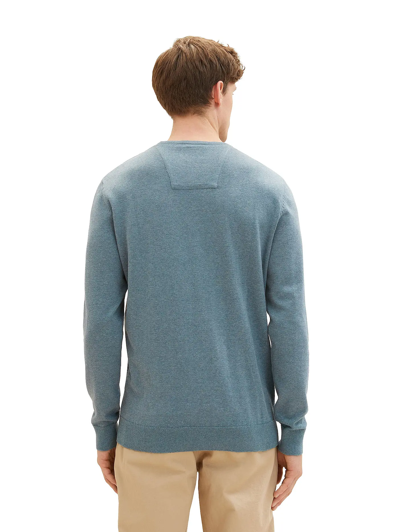 TOM TAILOR | Pullover | petrol