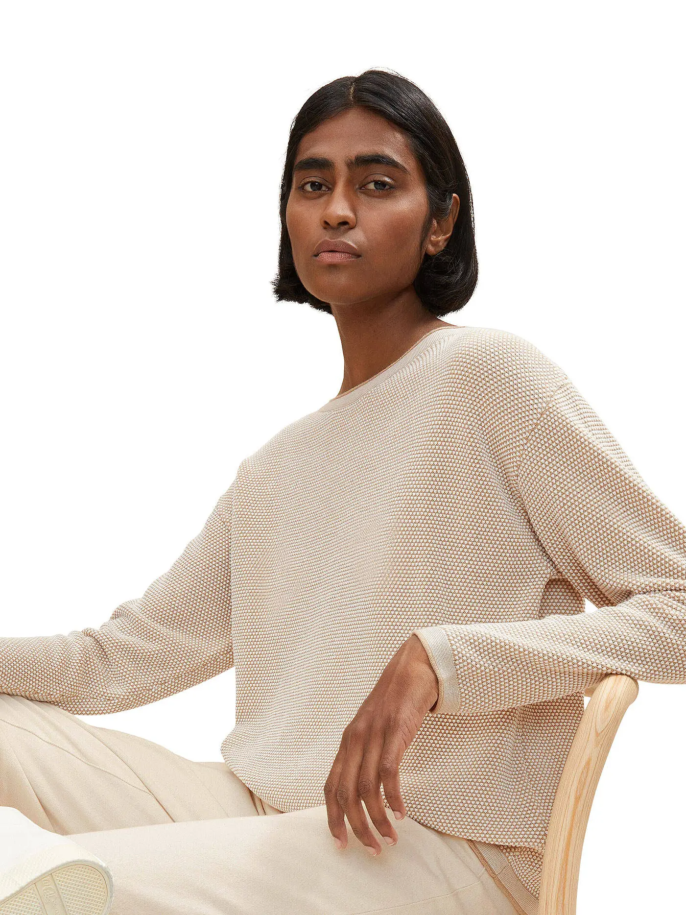 TOM TAILOR | Pullover | beige