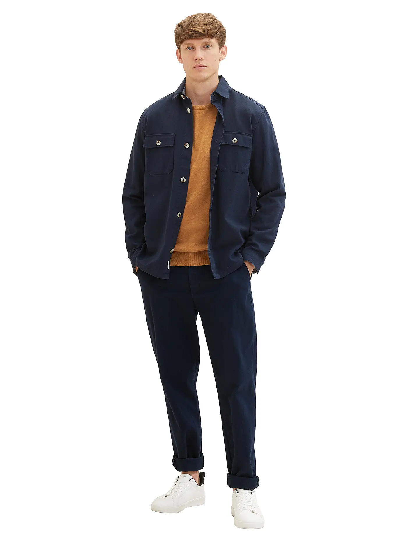 TOM TAILOR | Pullover | braun