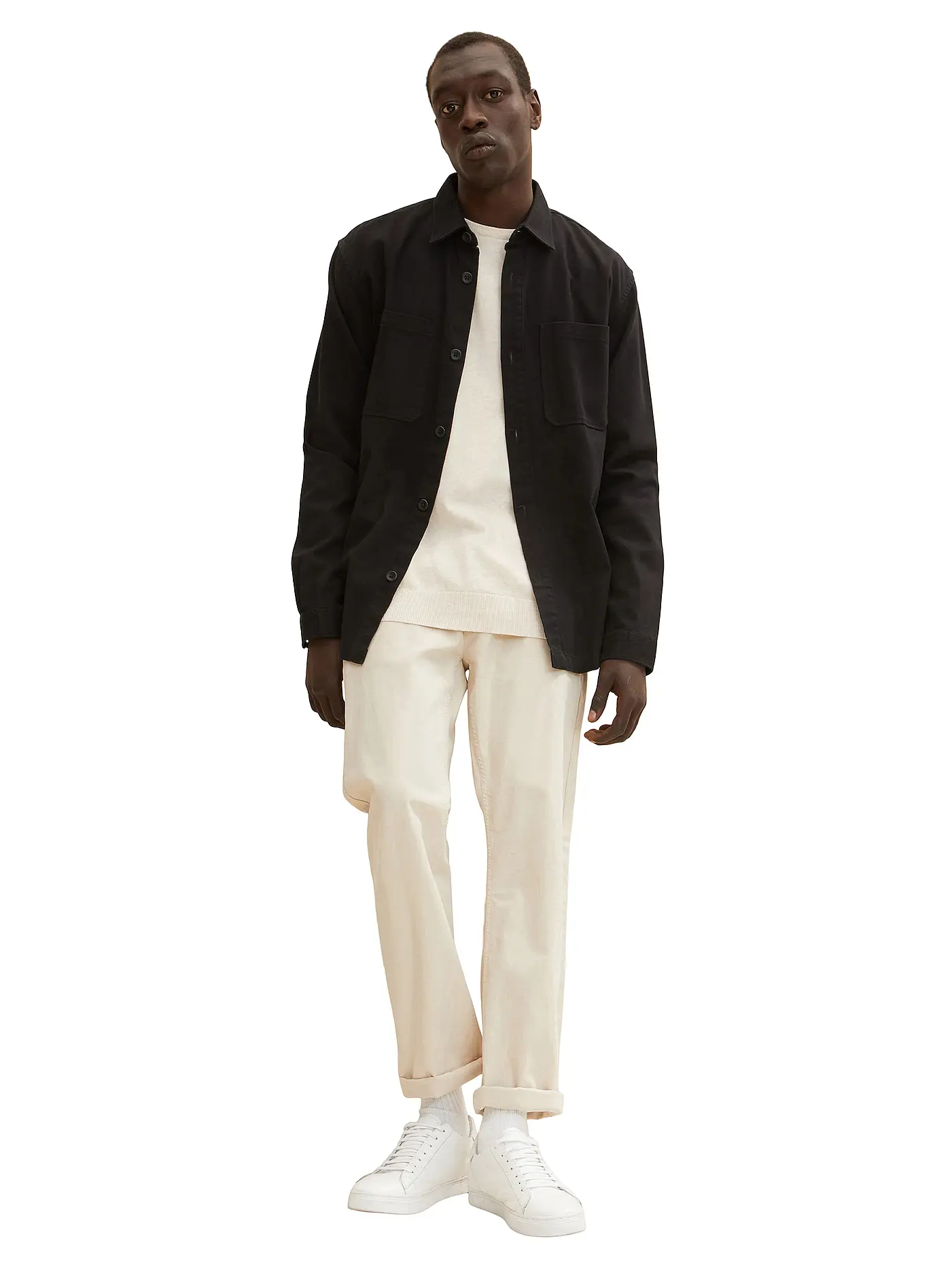 TOM TAILOR | Pullover | weiss