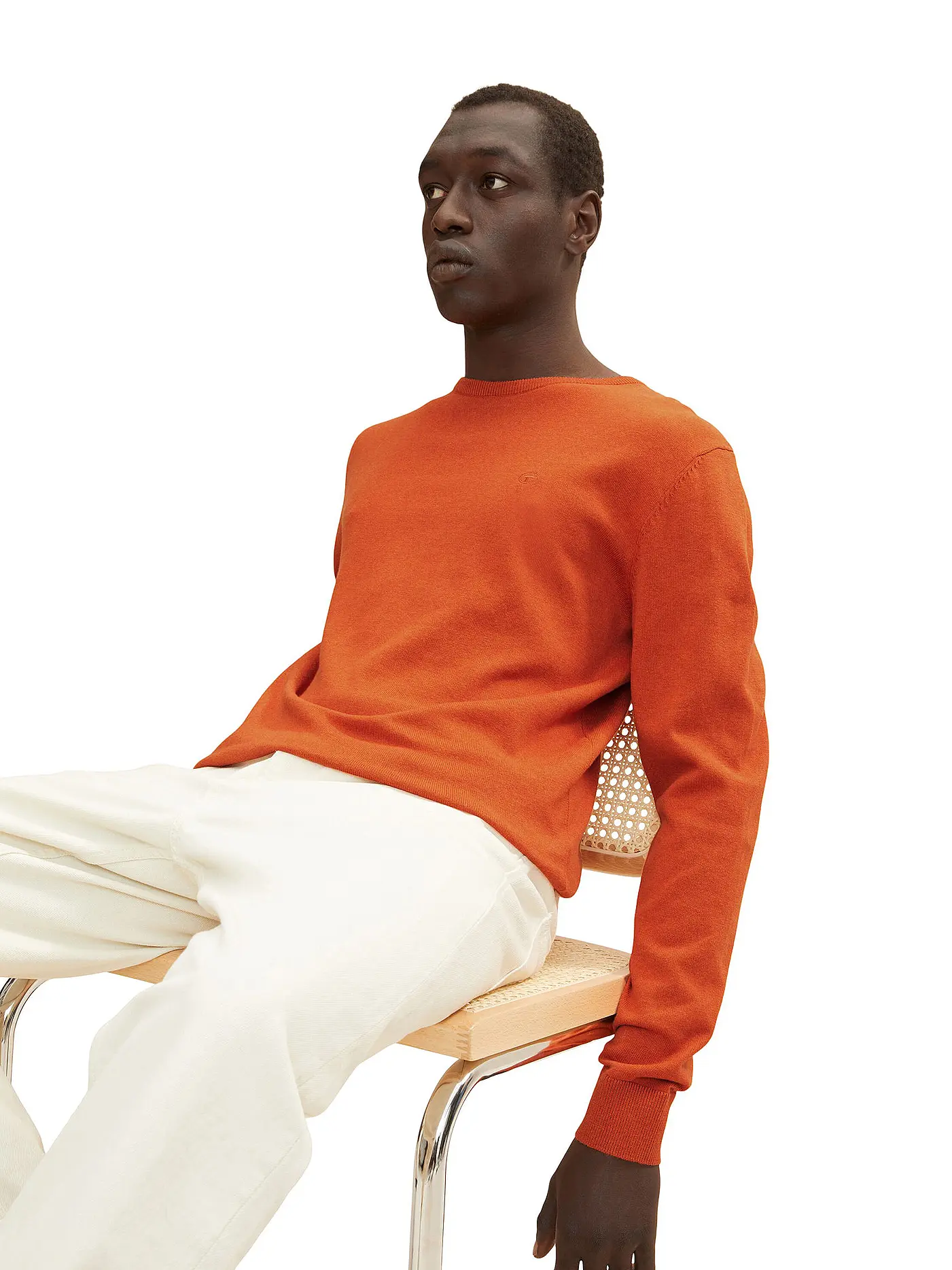 TOM TAILOR | Pullover | orange
