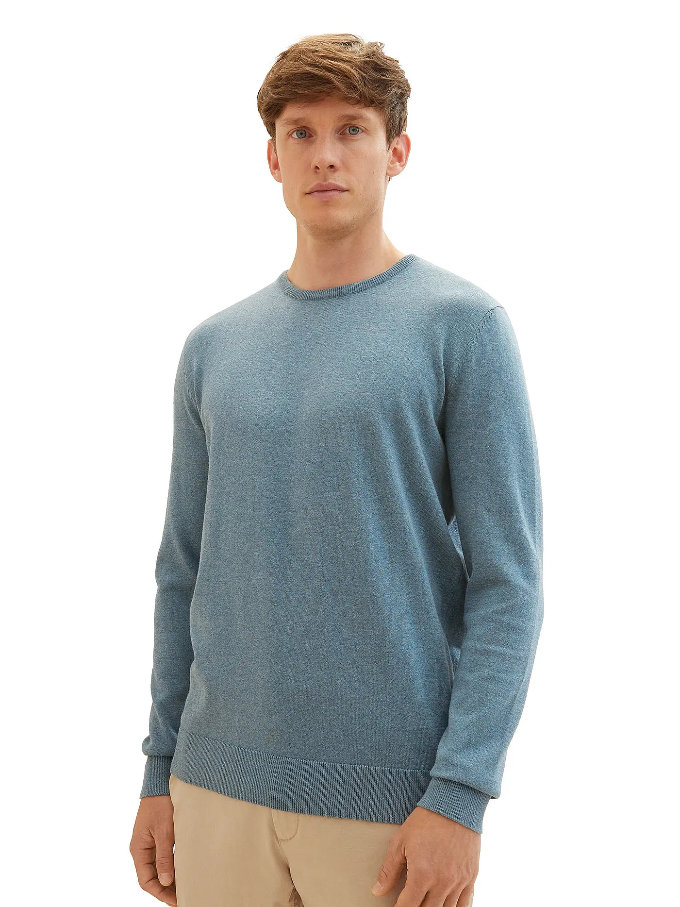 TOM TAILOR | Pullover | petrol