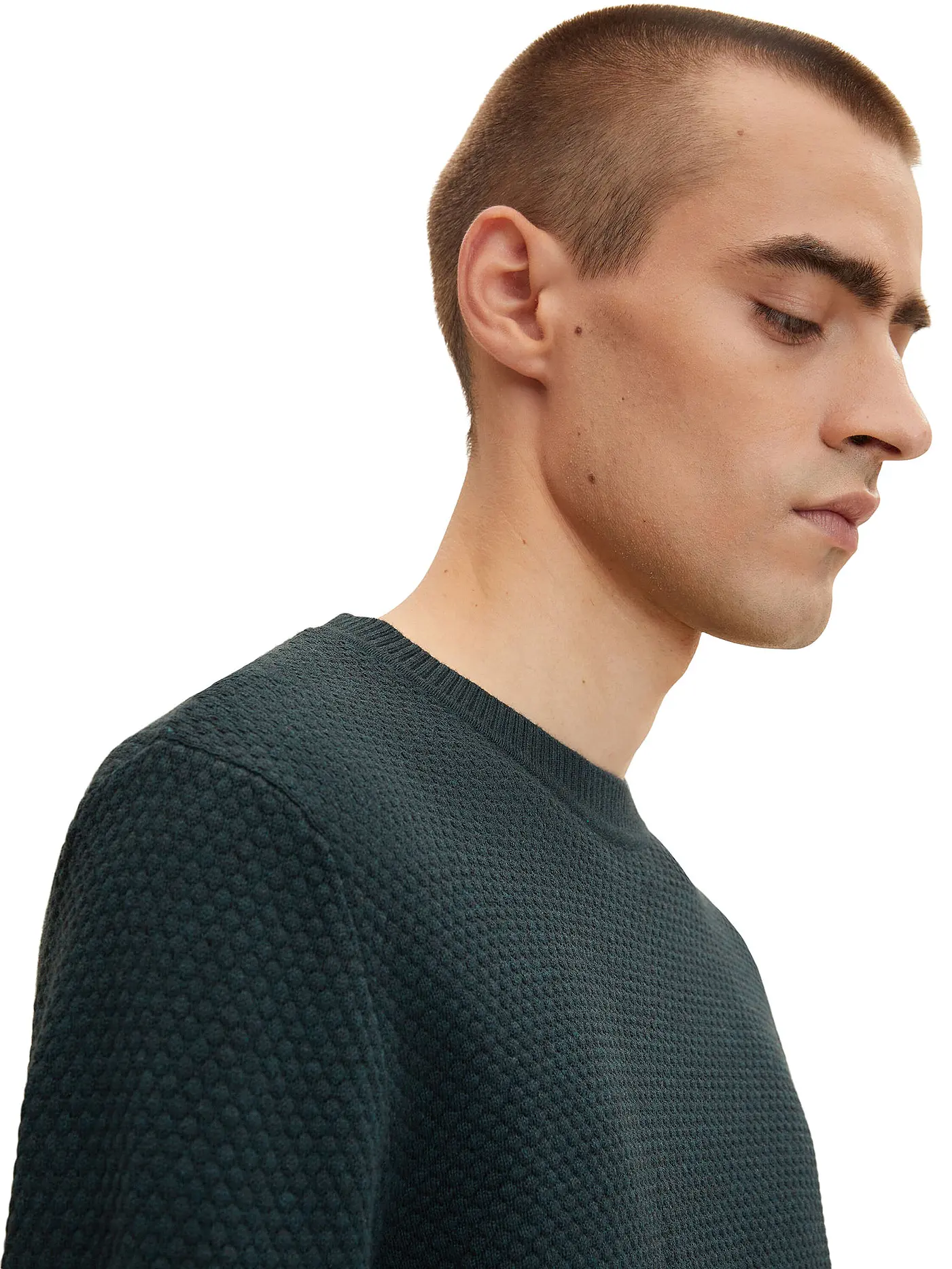 TOM TAILOR | Pullover | dunkelgrün
