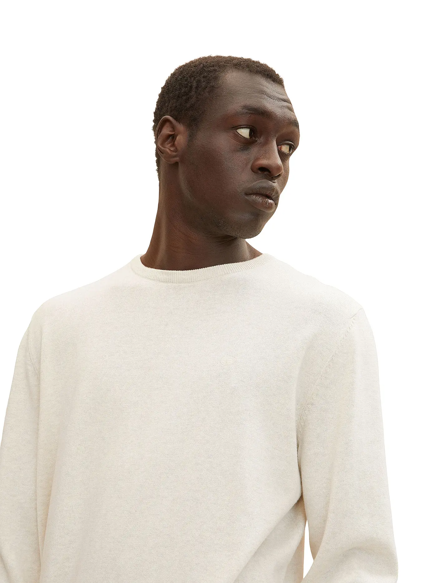 TOM TAILOR | Pullover | weiss