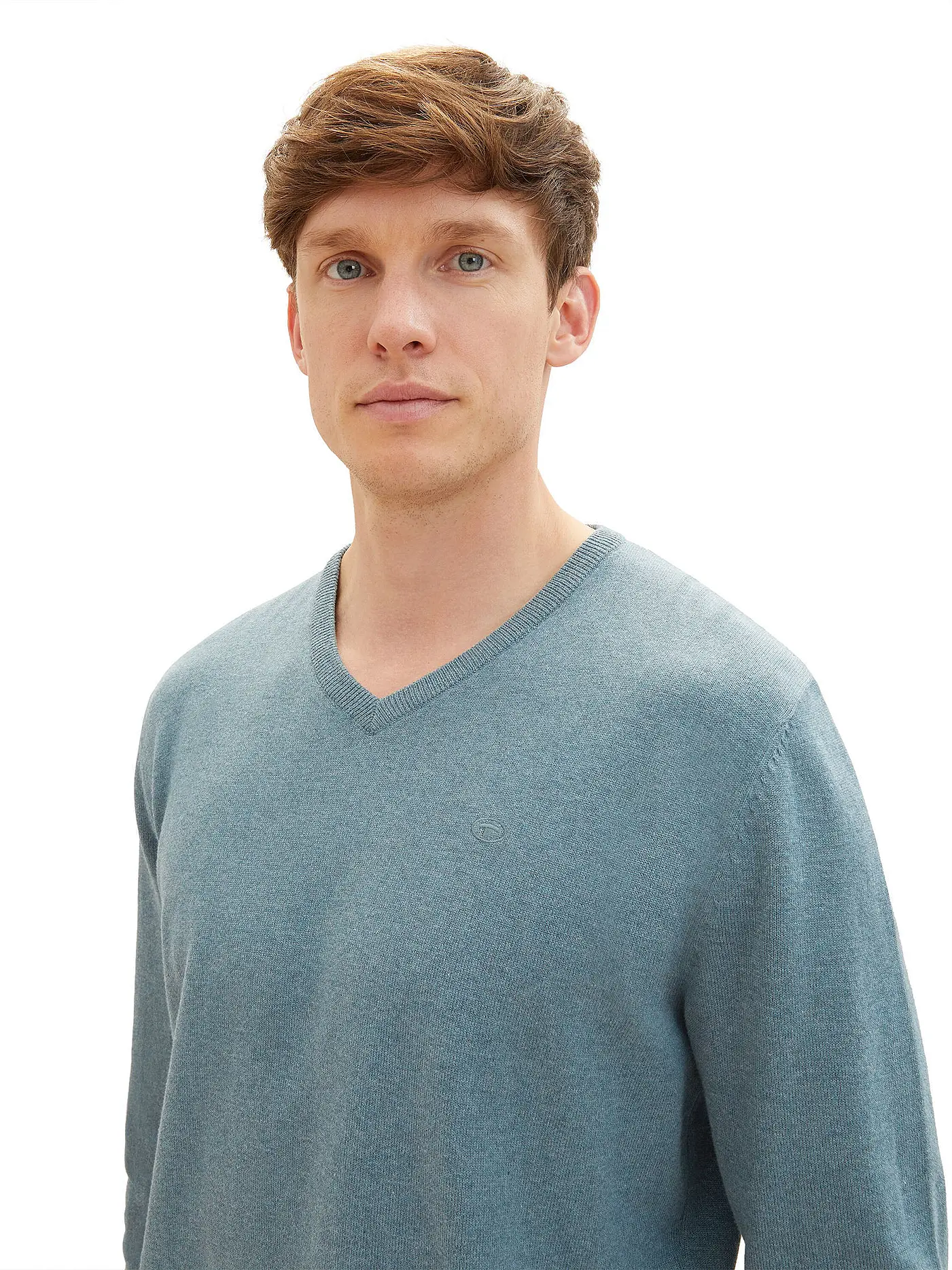 TOM TAILOR | Pullover | petrol