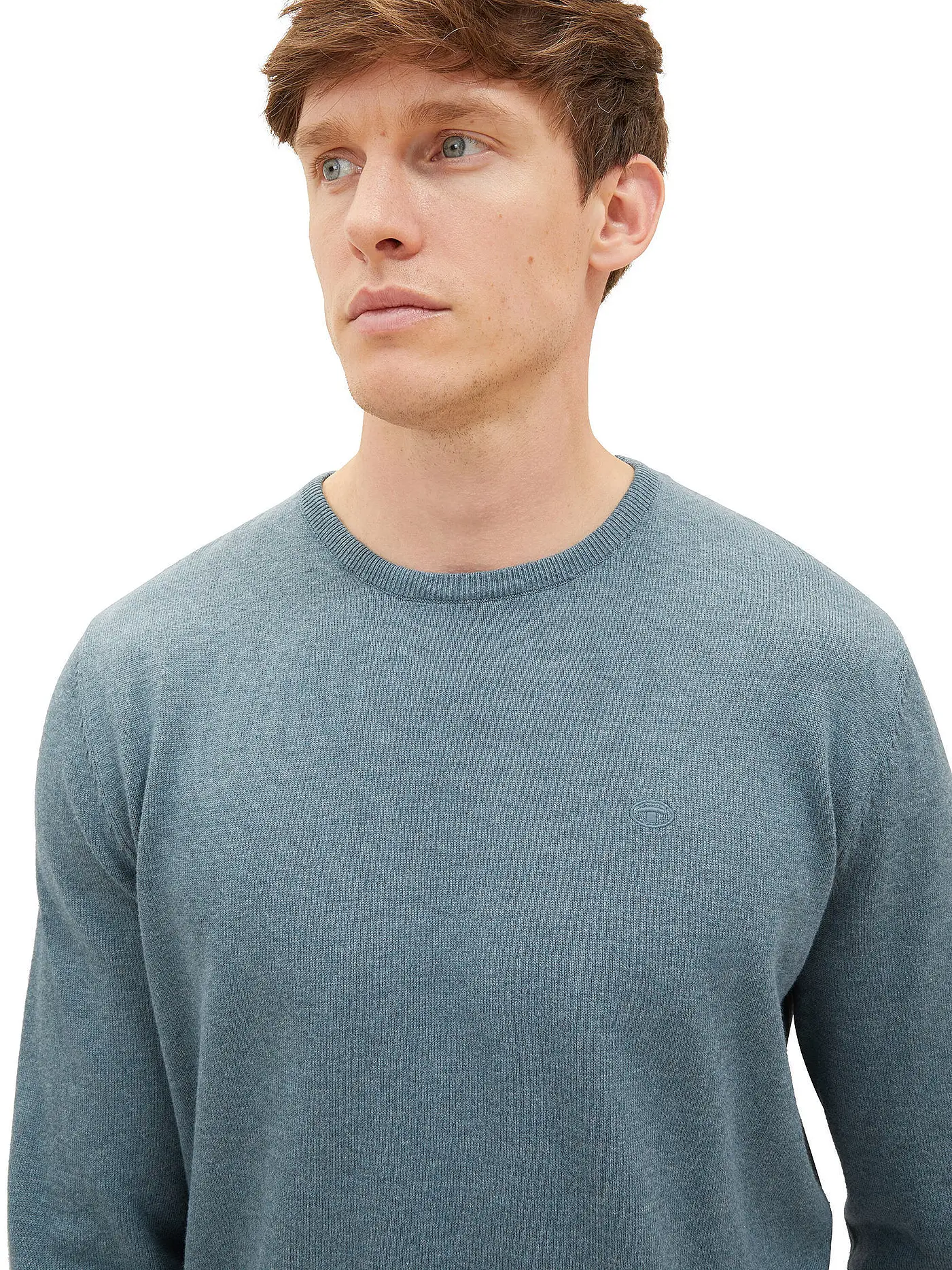 TOM TAILOR | Pullover | petrol