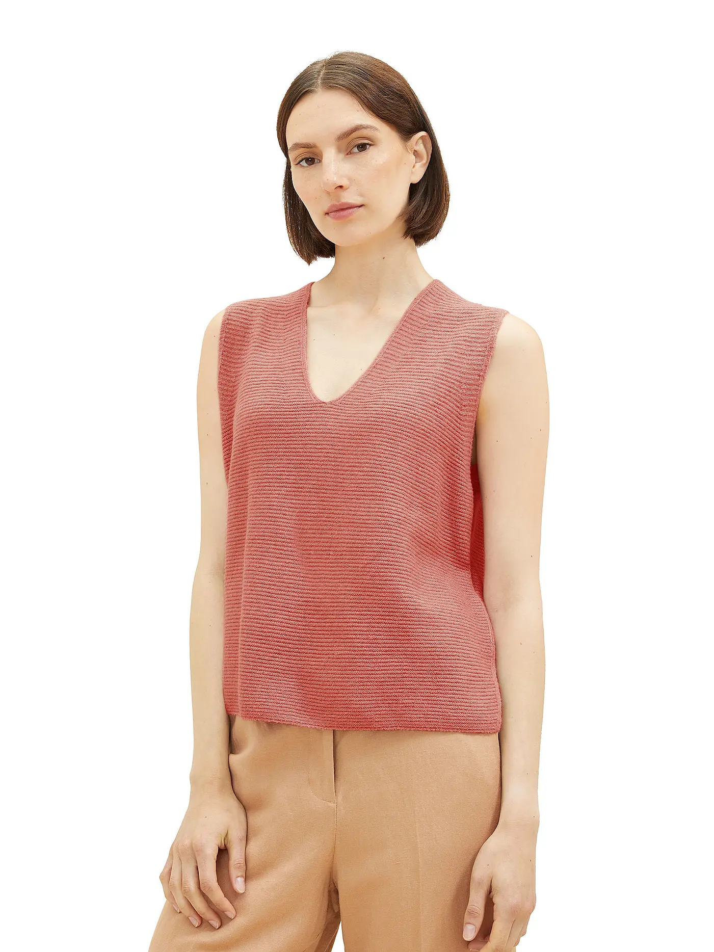 TOM TAILOR | Pullunder | rosa