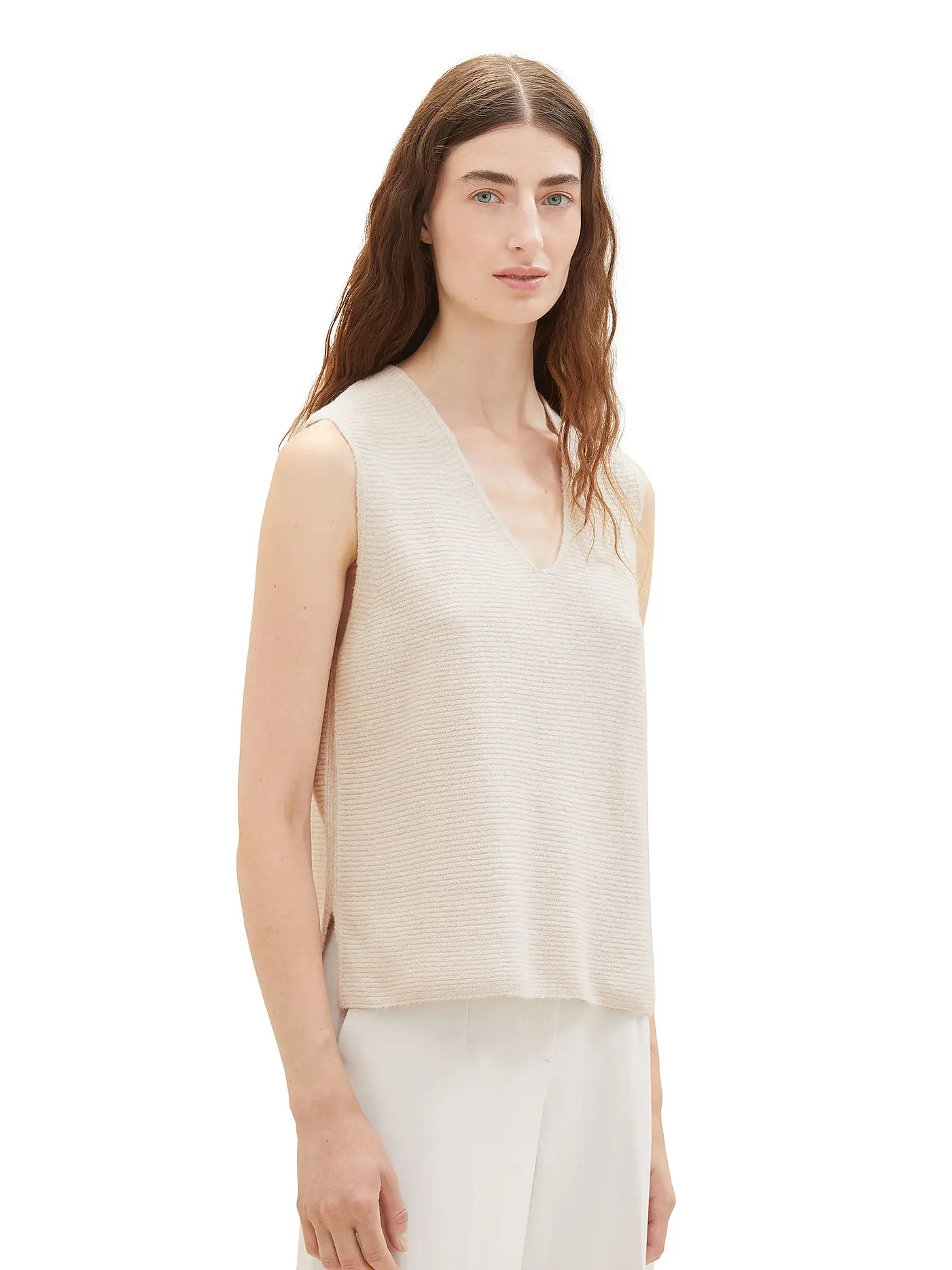 TOM TAILOR | Pullunder | grau