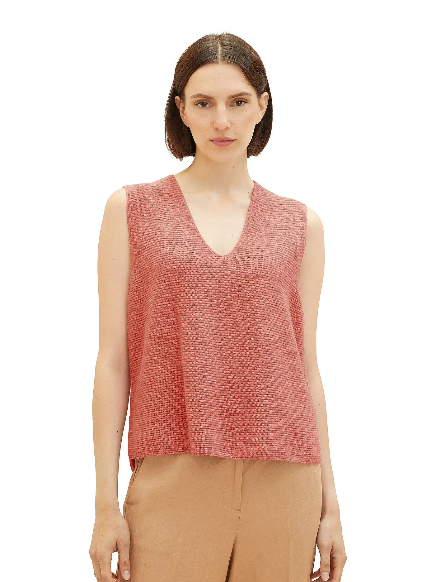 TOM TAILOR | Pullunder | rosa