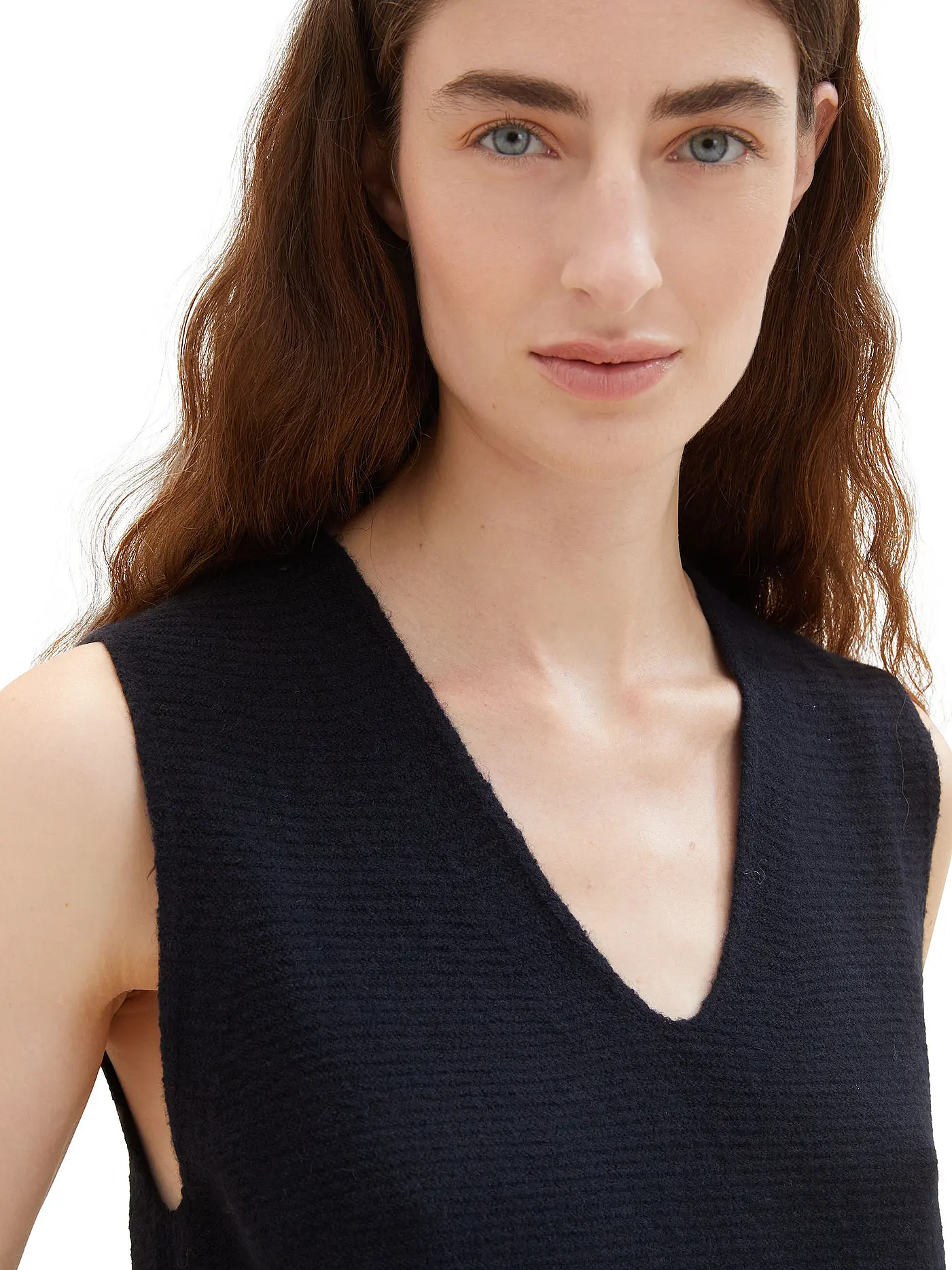 TOM TAILOR | Pullunder | blau