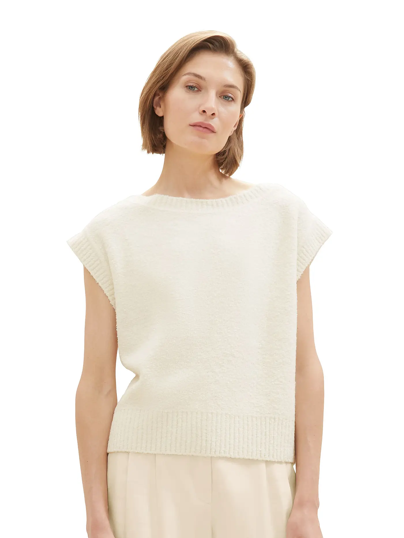 TOM TAILOR | Pullunder | beige