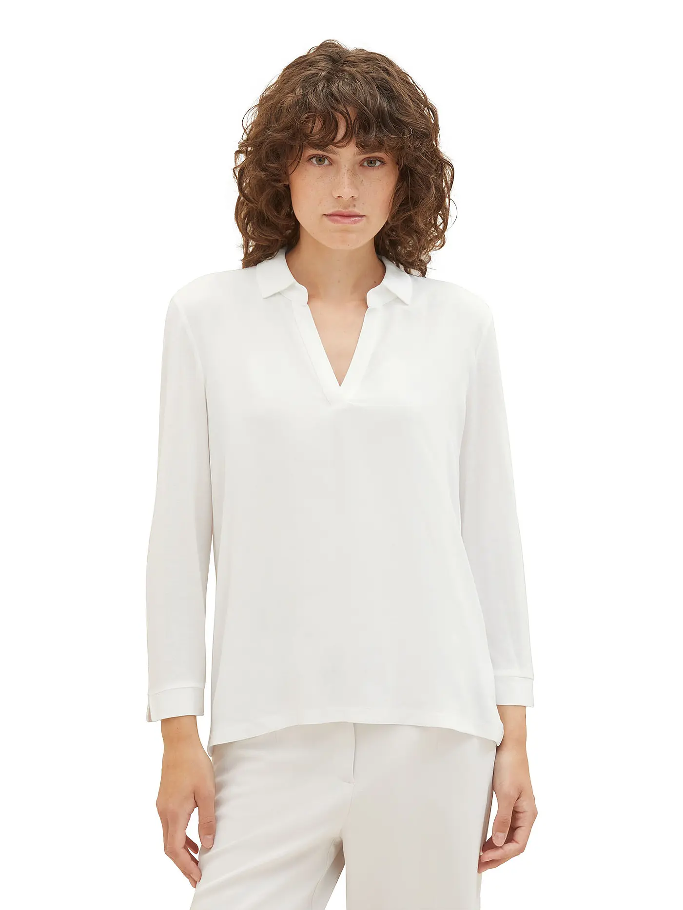 TOM TAILOR | Shirt | weiss