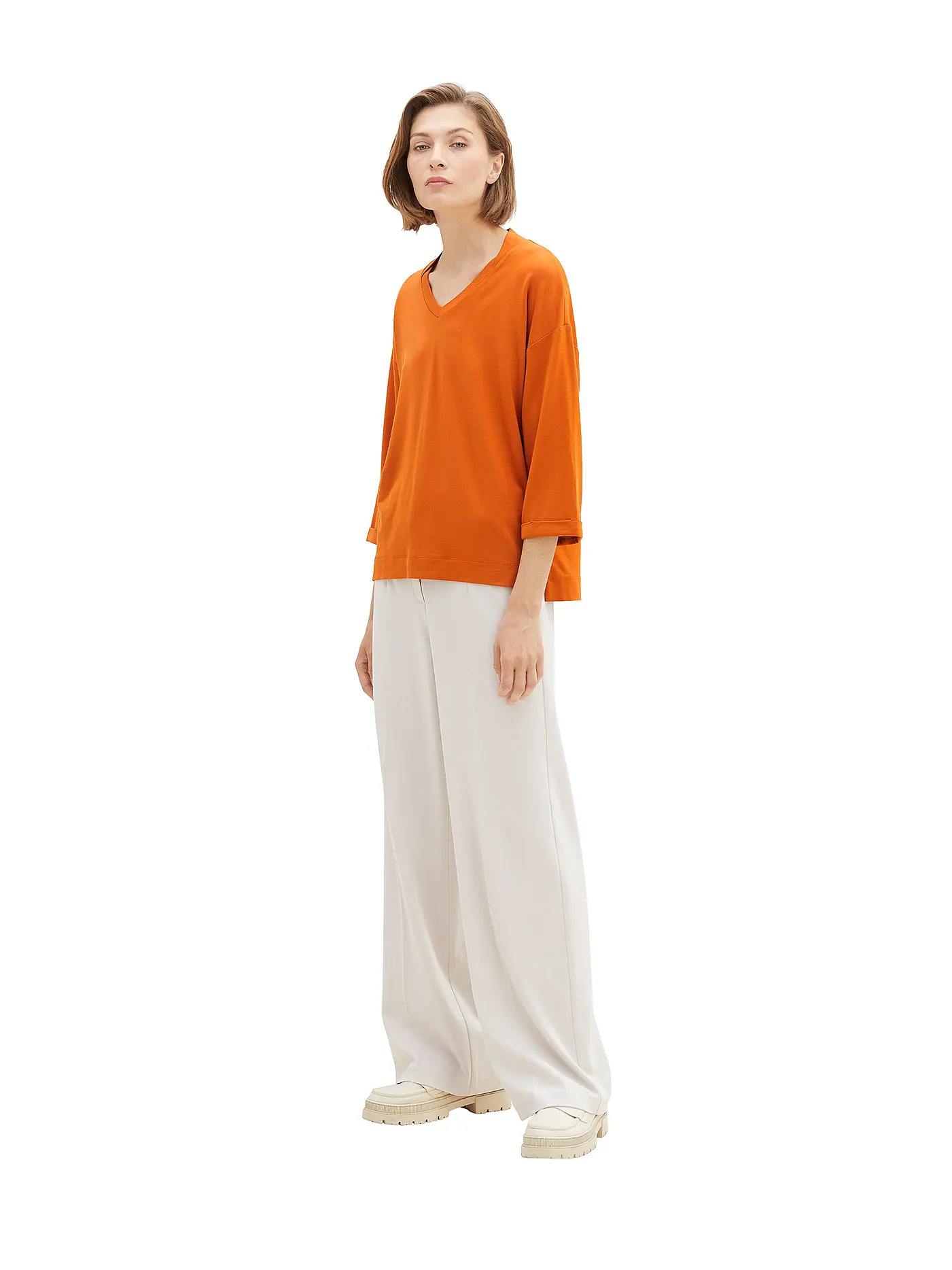 TOM TAILOR | Shirt | orange