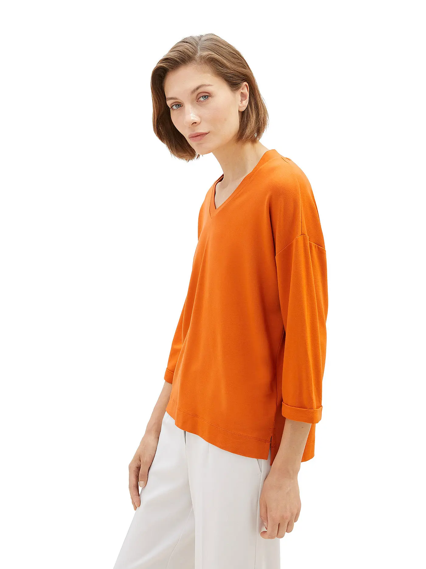 TOM TAILOR | Shirt | orange