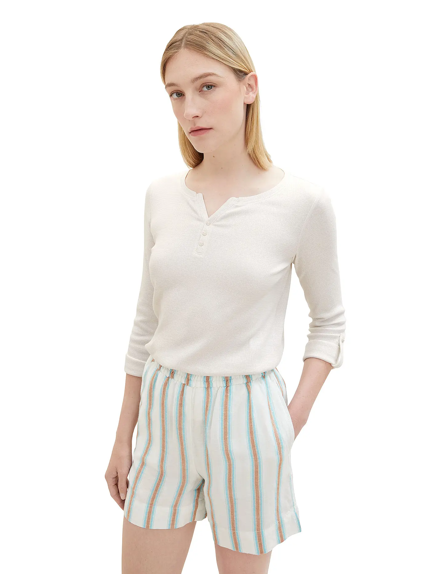 TOM TAILOR | Shirt | weiss