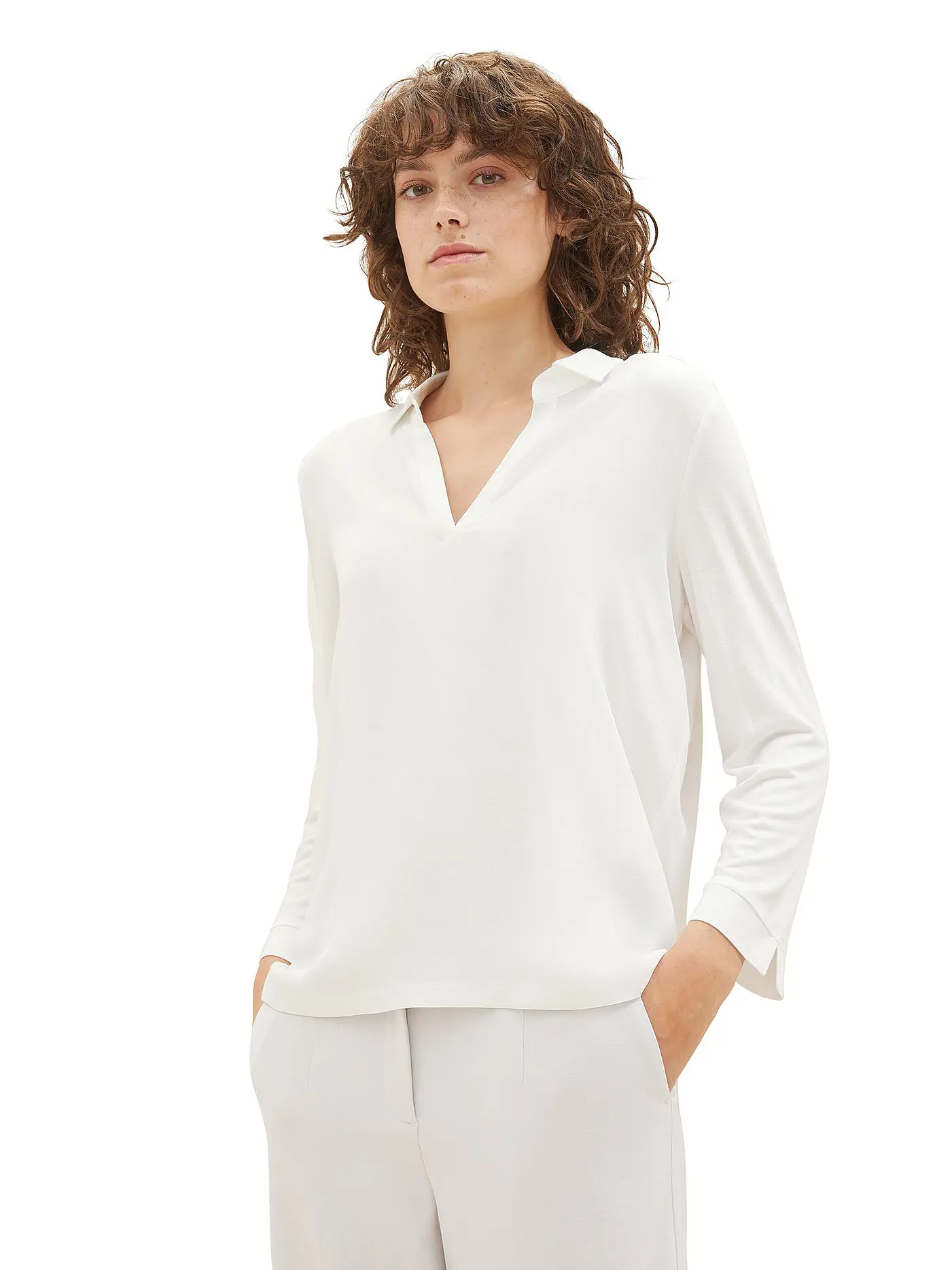 TOM TAILOR | Shirt | weiss