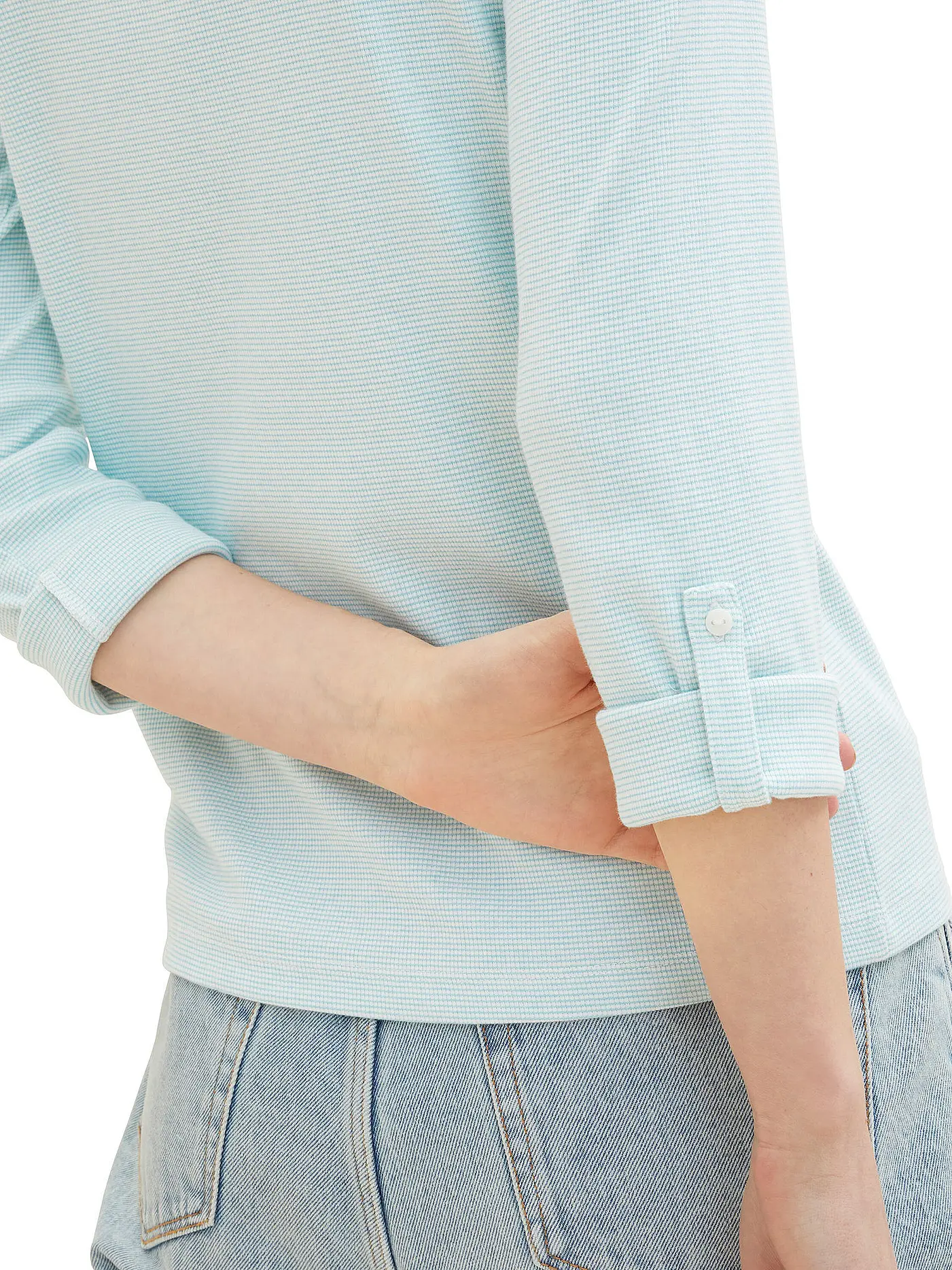 TOM TAILOR | Shirt | hellblau