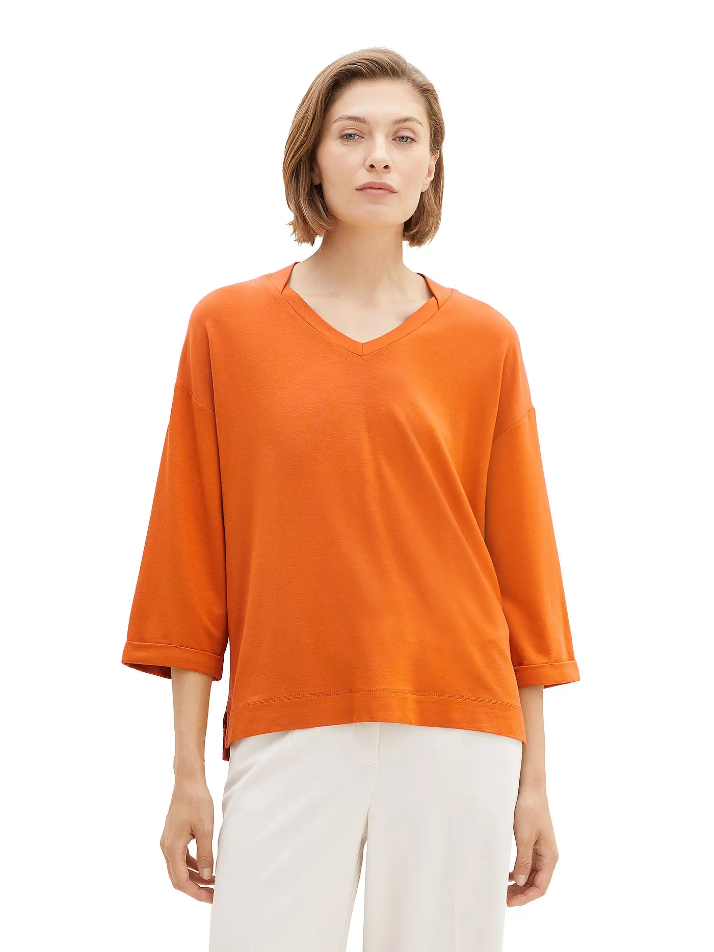 TOM TAILOR | Shirt | orange
