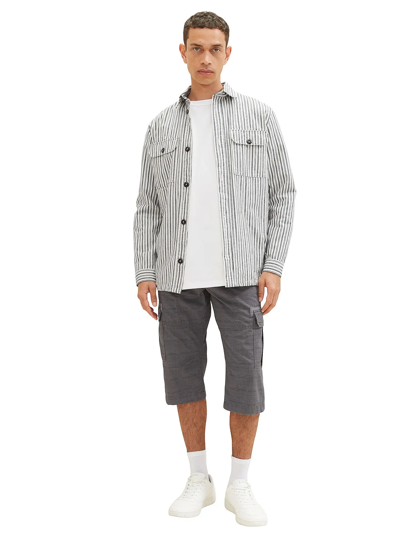 TOM TAILOR | Shorts | grau