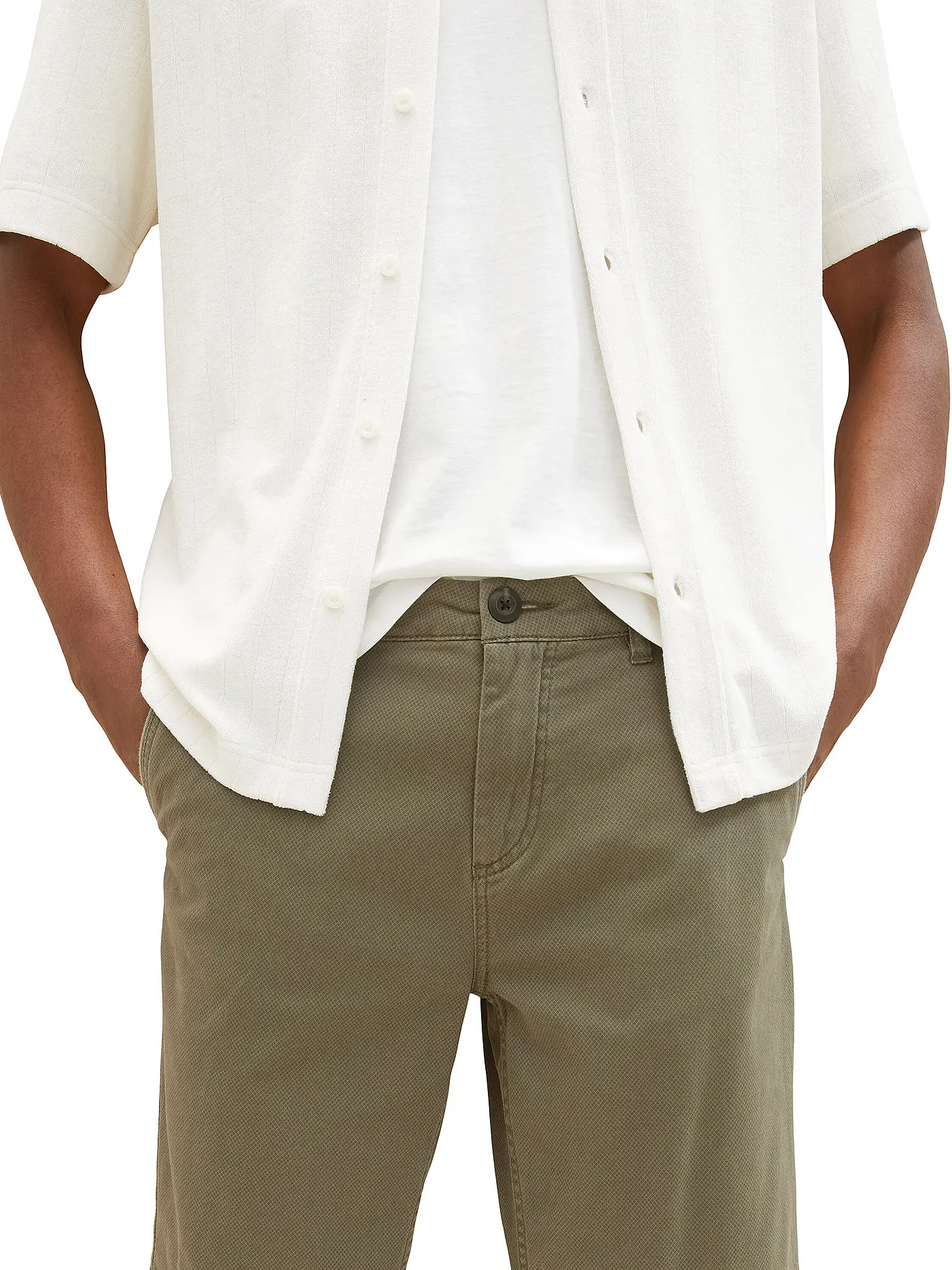 TOM TAILOR | Shorts | olive