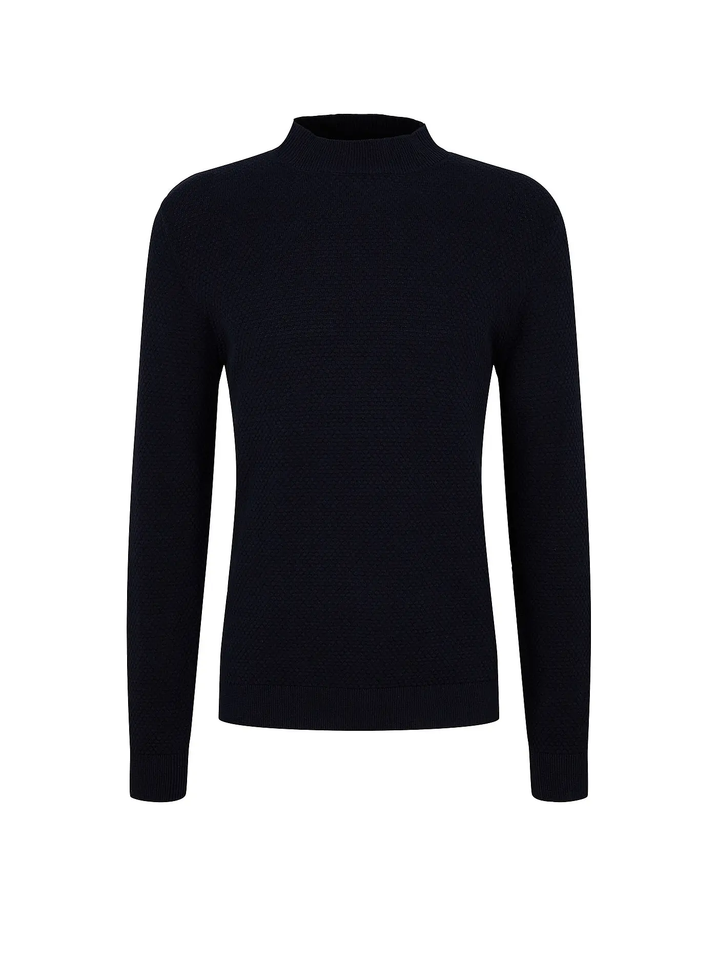 TOM TAILOR | Stehkragenpullover | blau