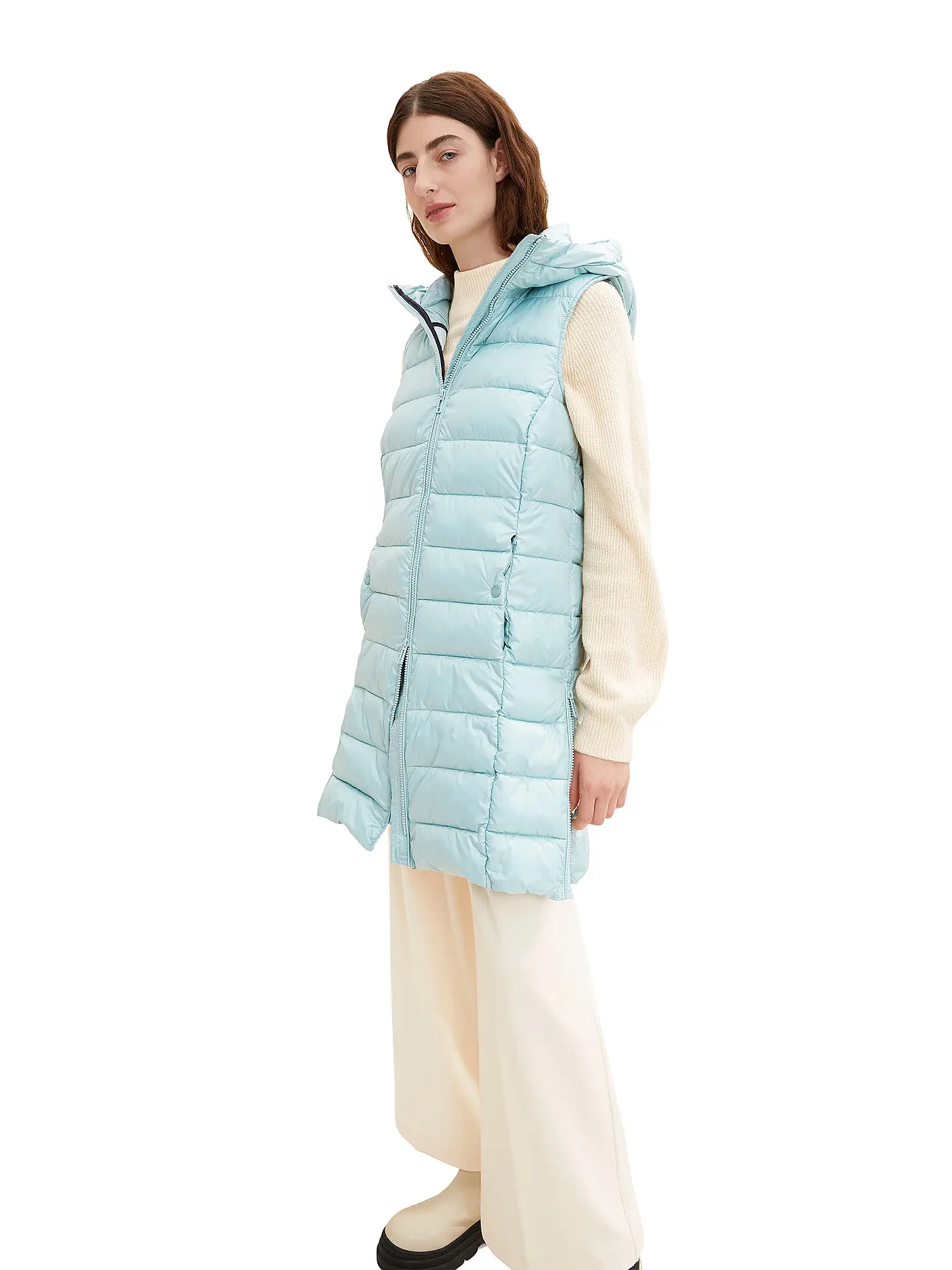 TOM TAILOR | Steppgilet | blau
