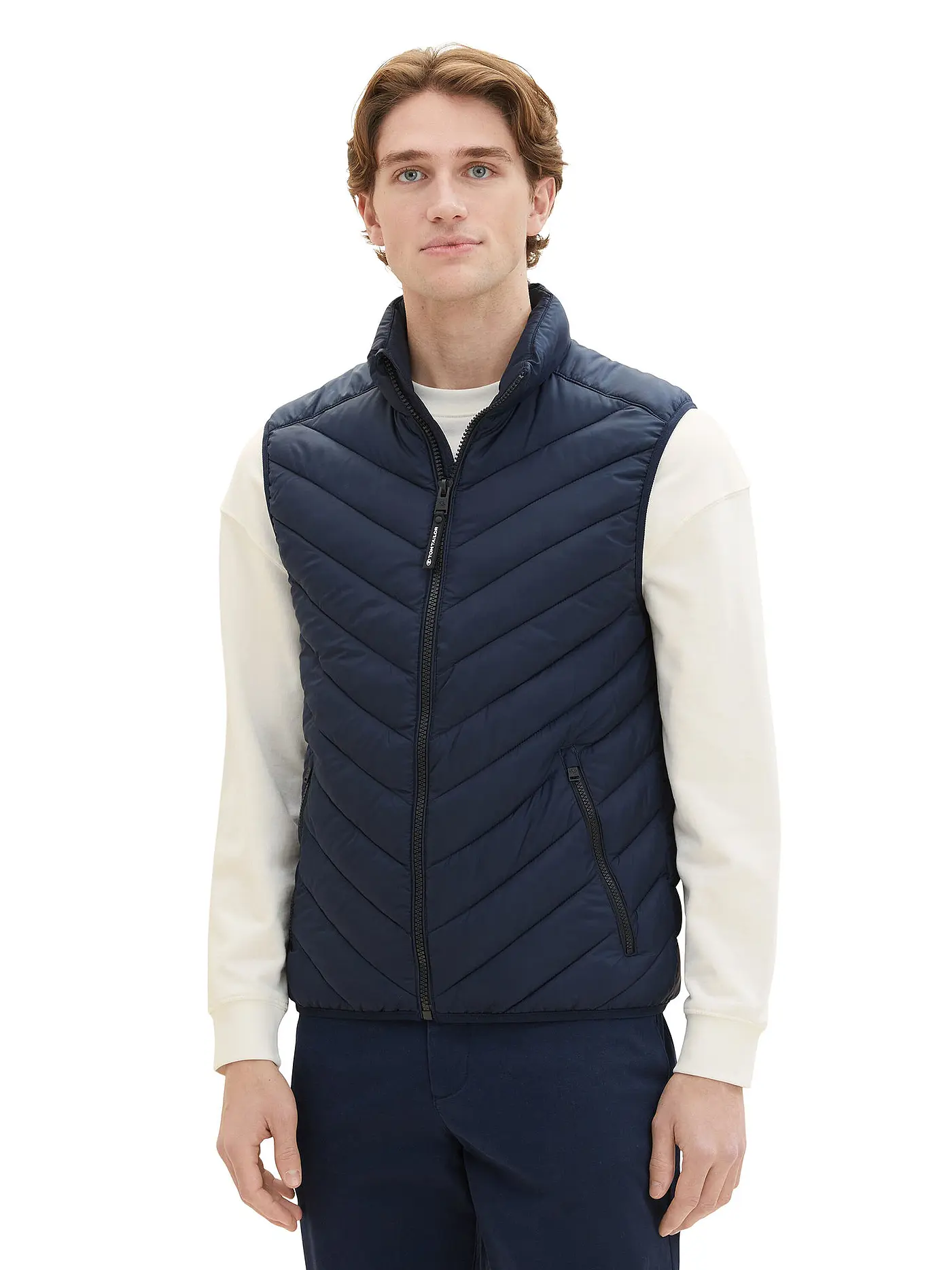 TOM TAILOR | Steppgilet | blau