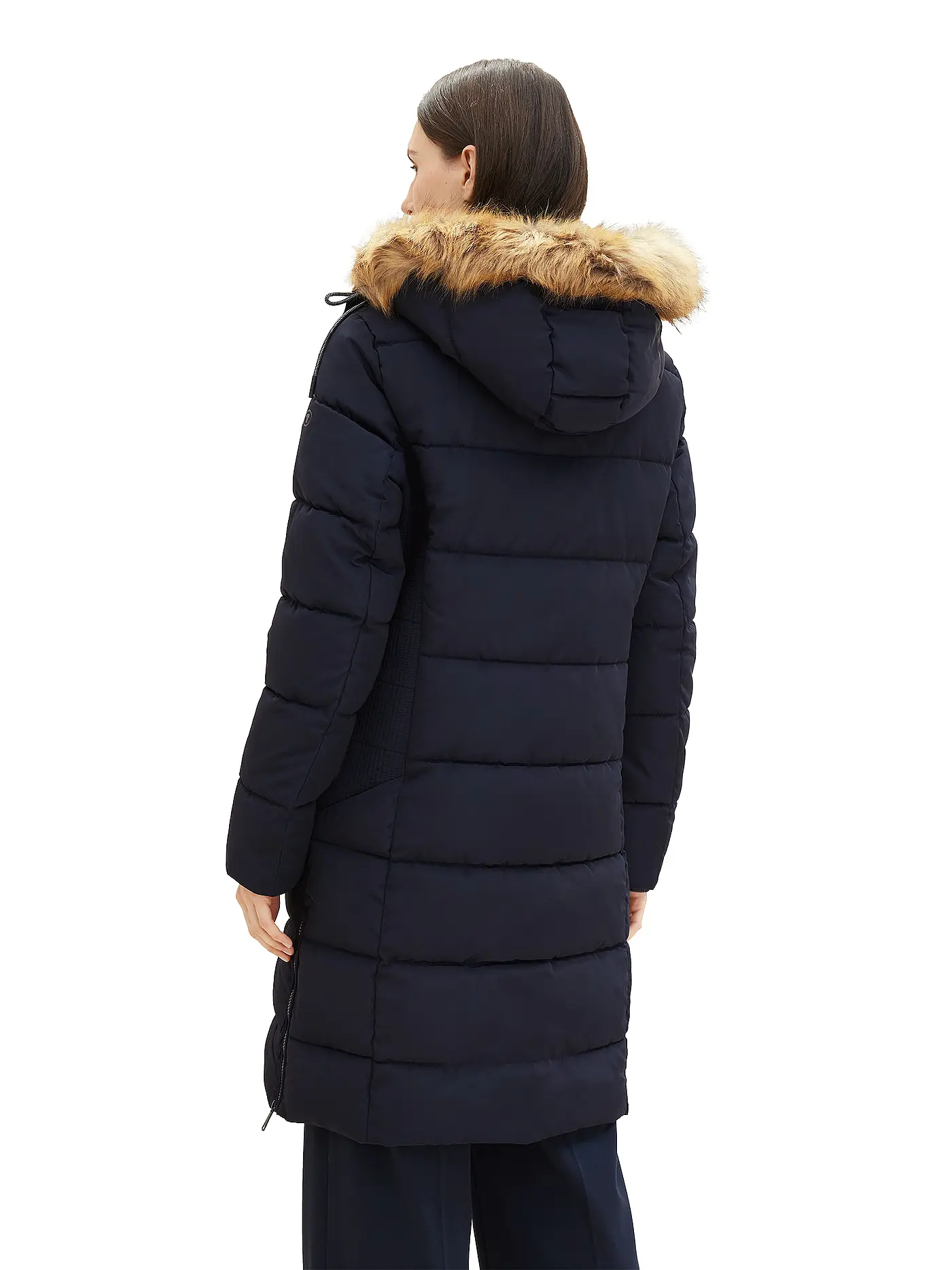 TOM TAILOR | Steppmantel | blau
