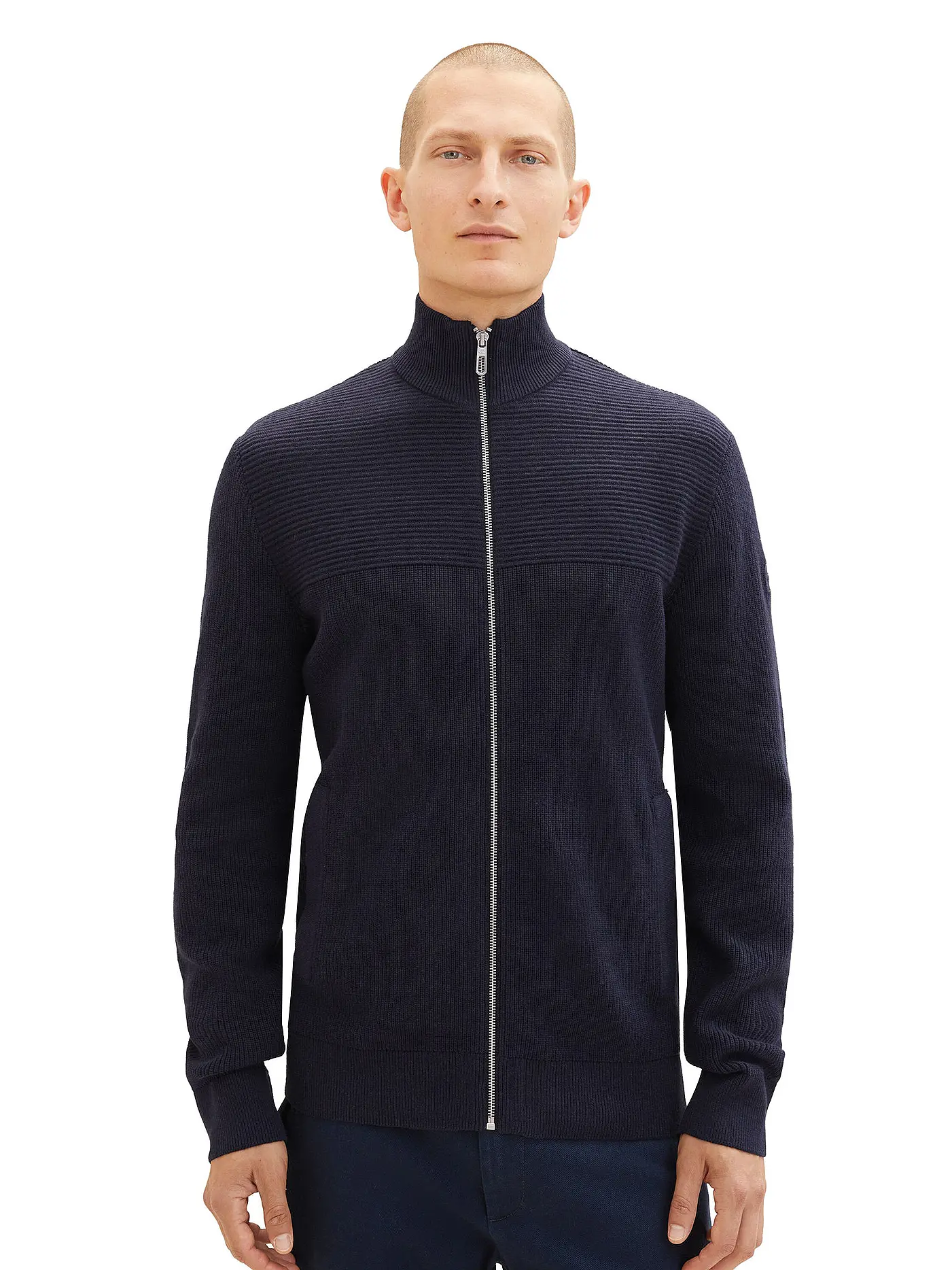 TOM TAILOR | Strickjacke | blau