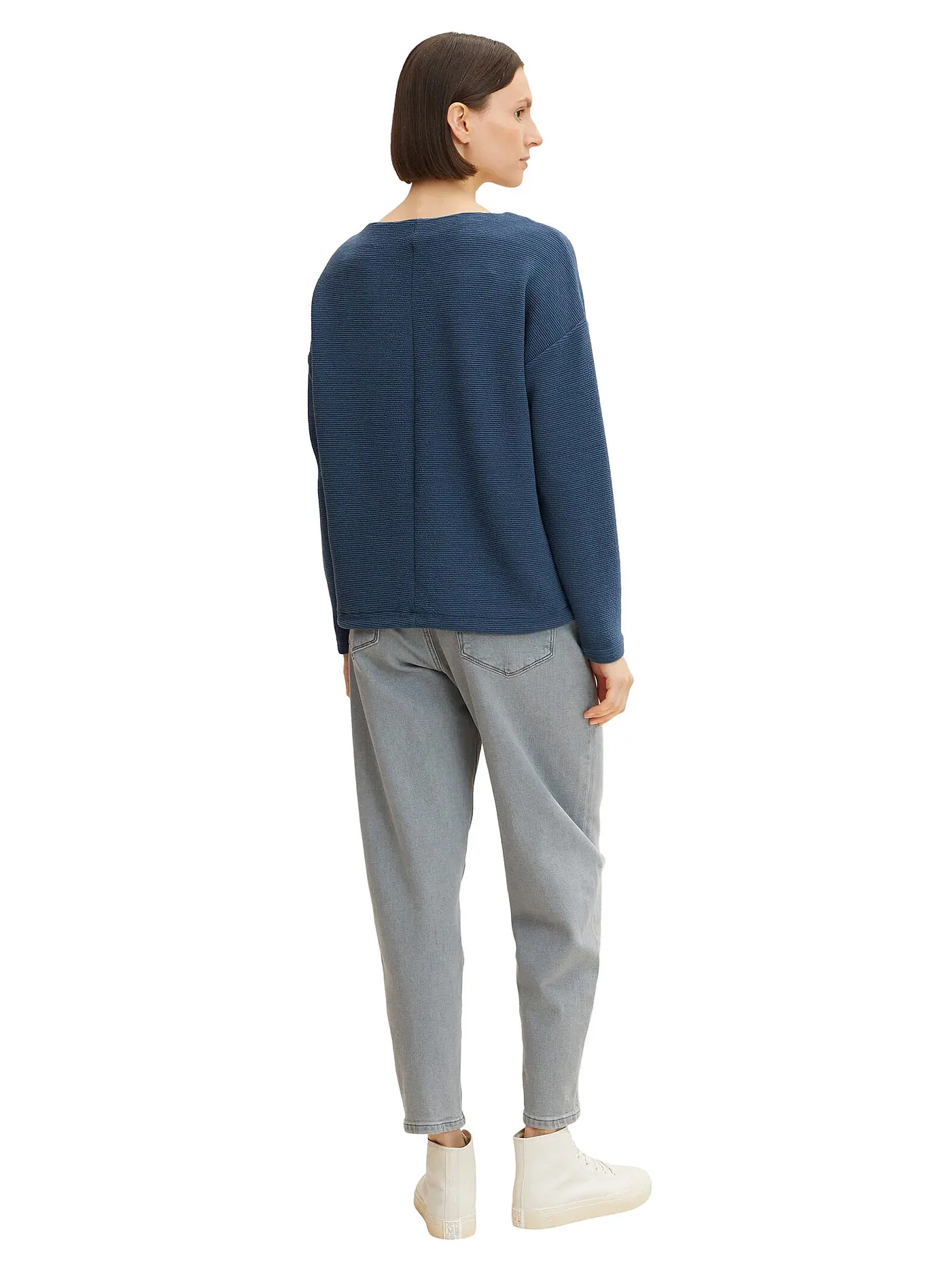 TOM TAILOR | Sweater | dunkelblau