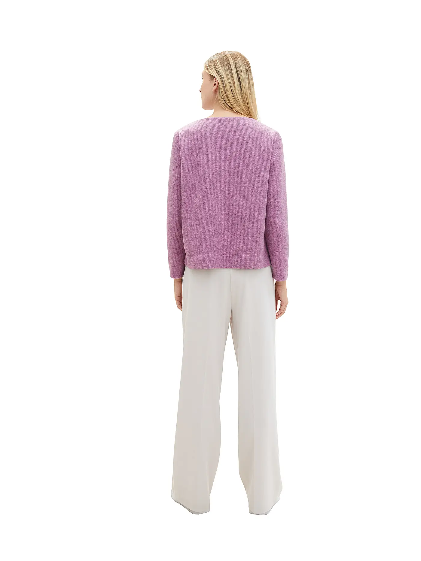 TOM TAILOR | Sweater | lila