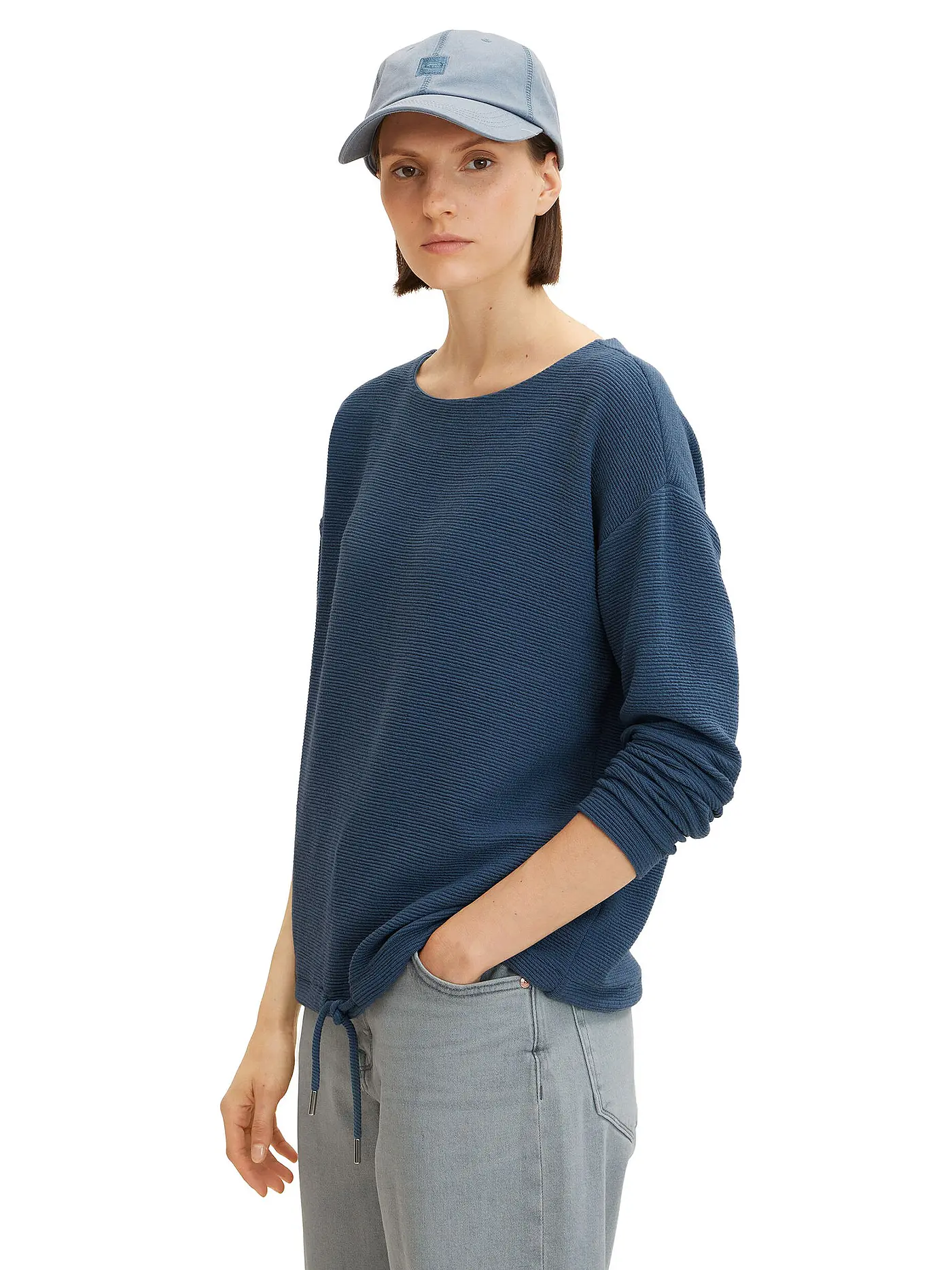 TOM TAILOR | Sweater | dunkelblau