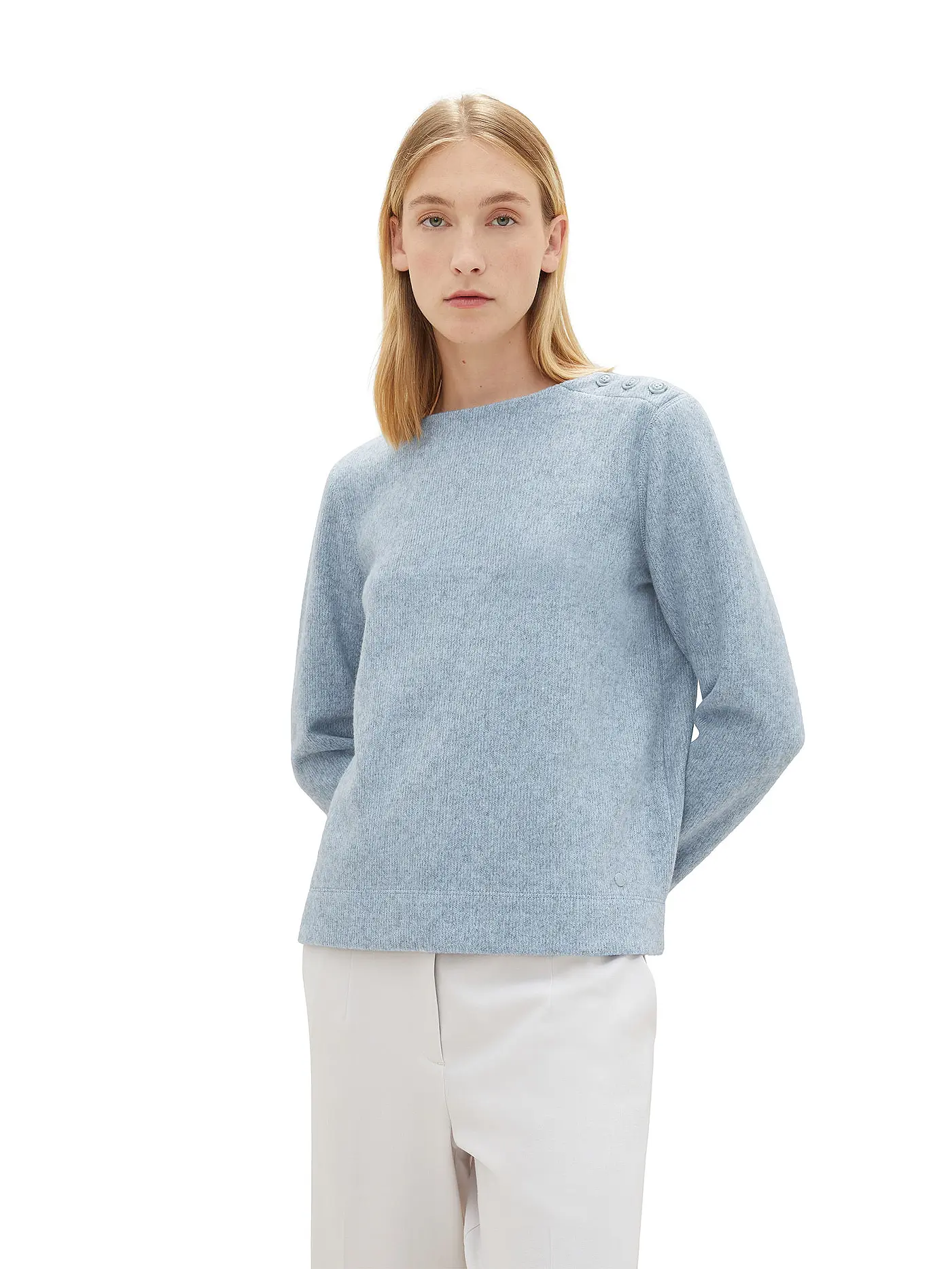 TOM TAILOR | Sweater | blau