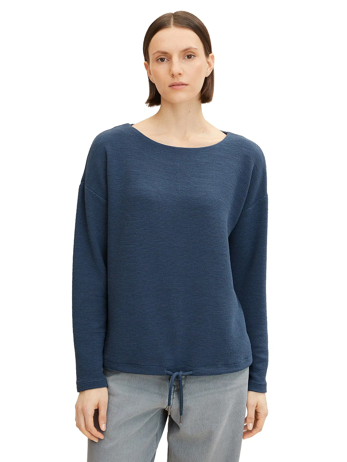TOM TAILOR | Sweater | dunkelblau