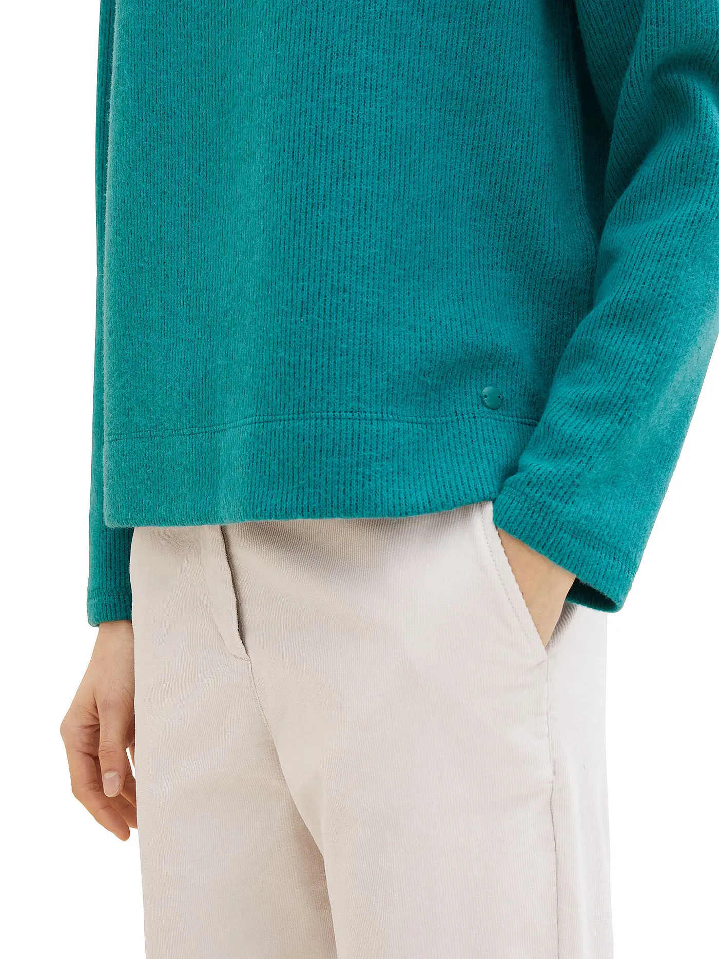 TOM TAILOR | Sweater | petrol