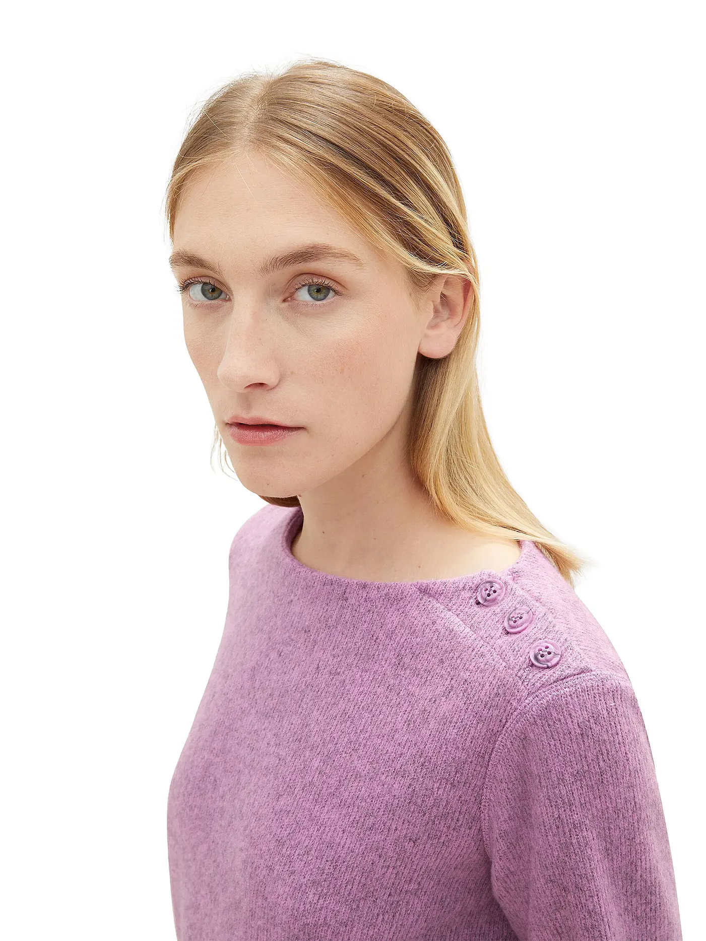 TOM TAILOR | Sweater | lila
