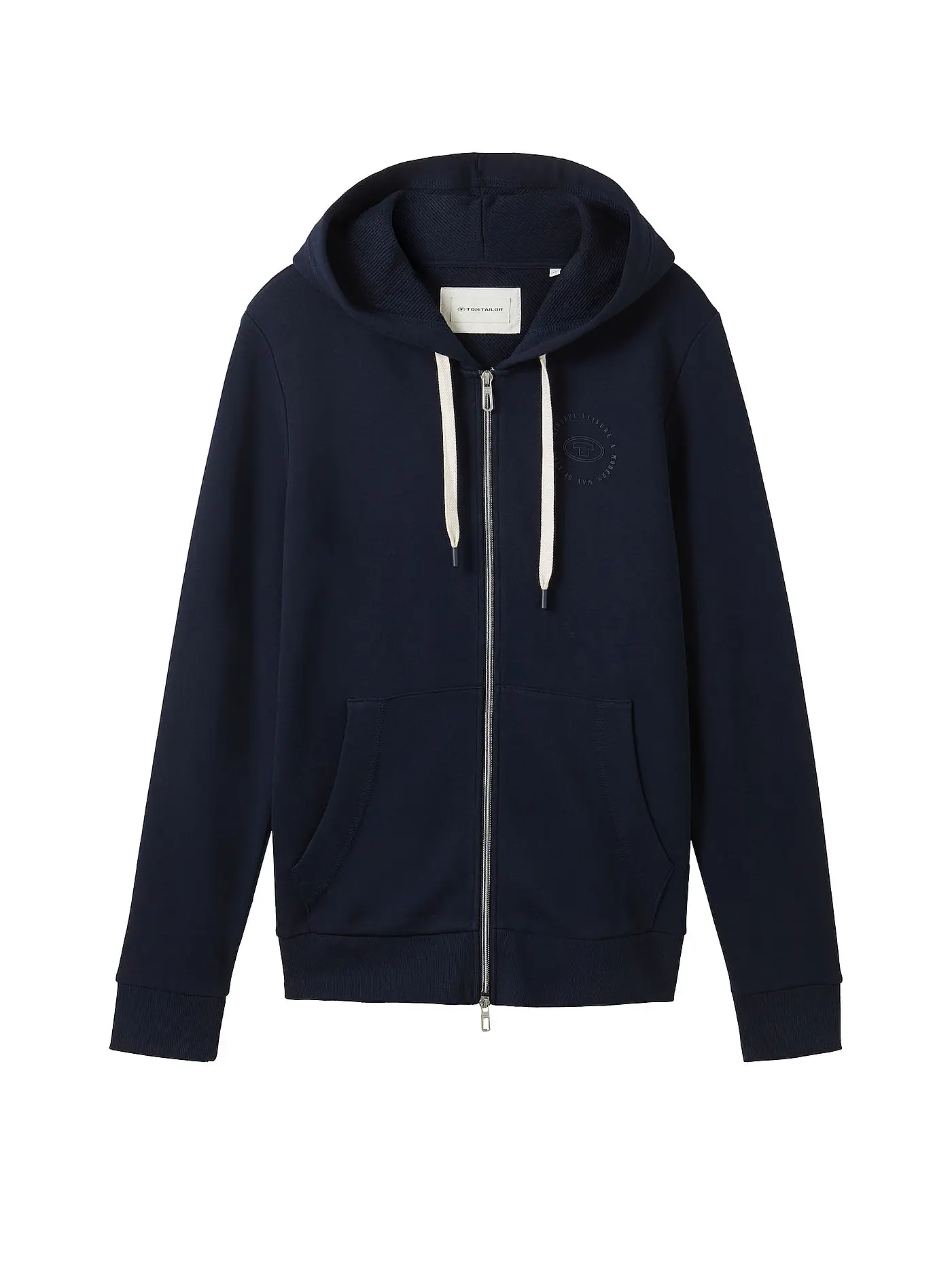 TOM TAILOR | Sweatjacke | blau