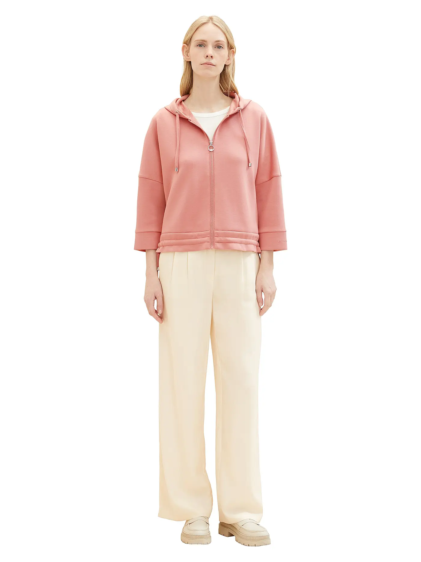 TOM TAILOR | Sweatjacke | rosa