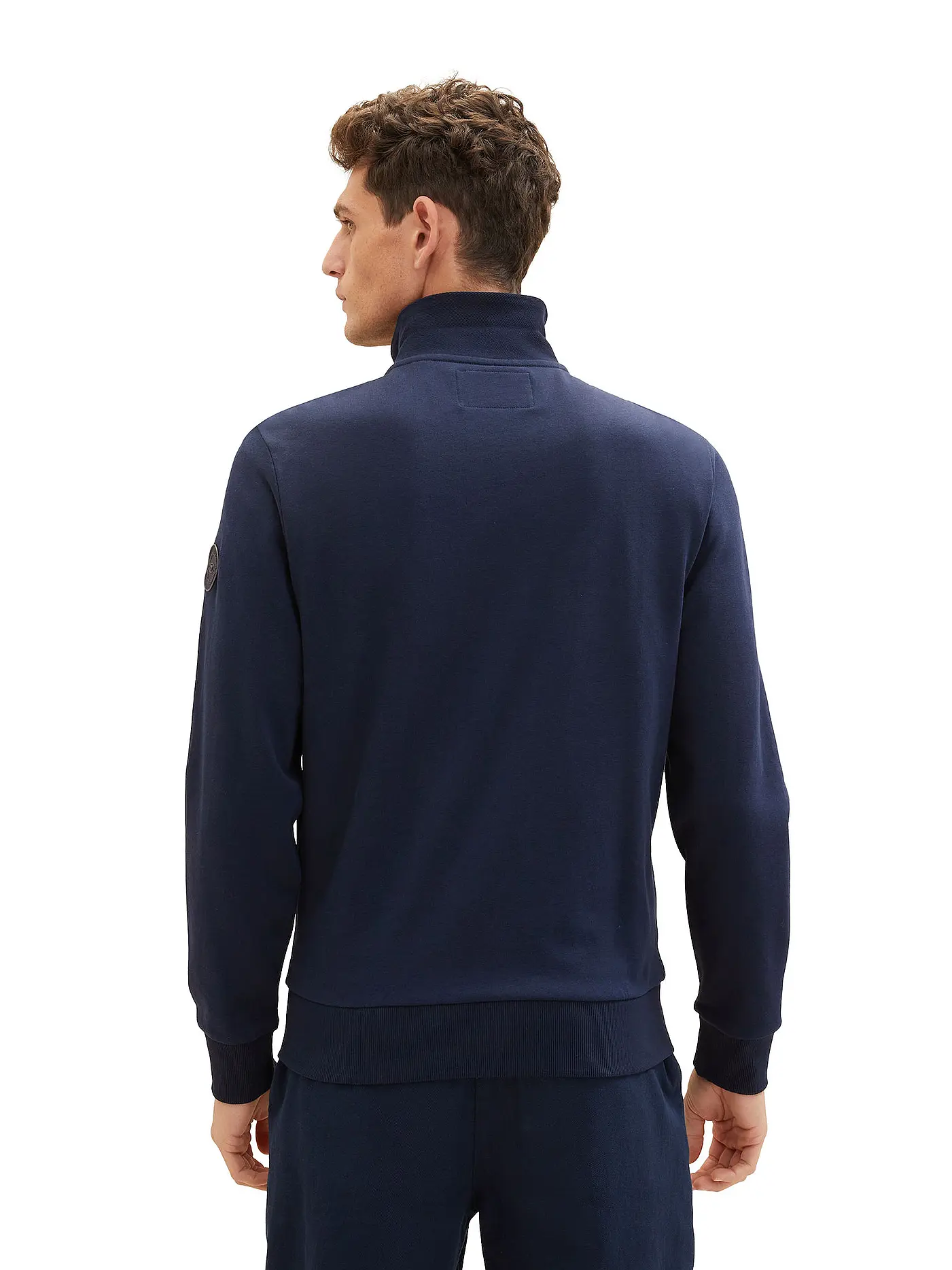 TOM TAILOR | Sweatjacke | blau